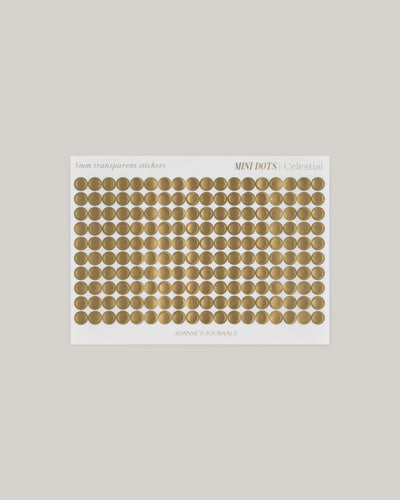 Mini Dot Stickers - Celestial