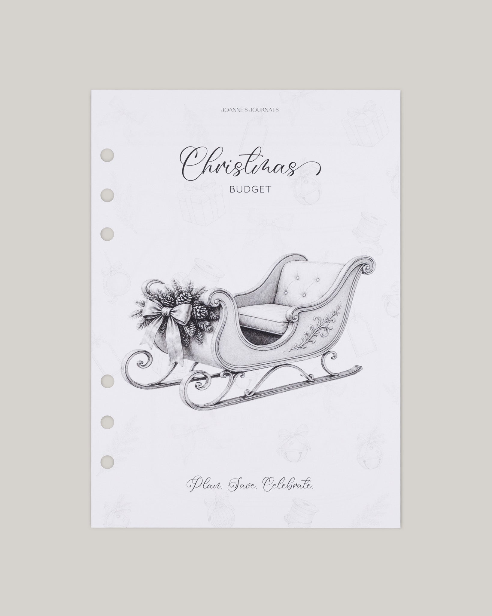 Christmas Budget