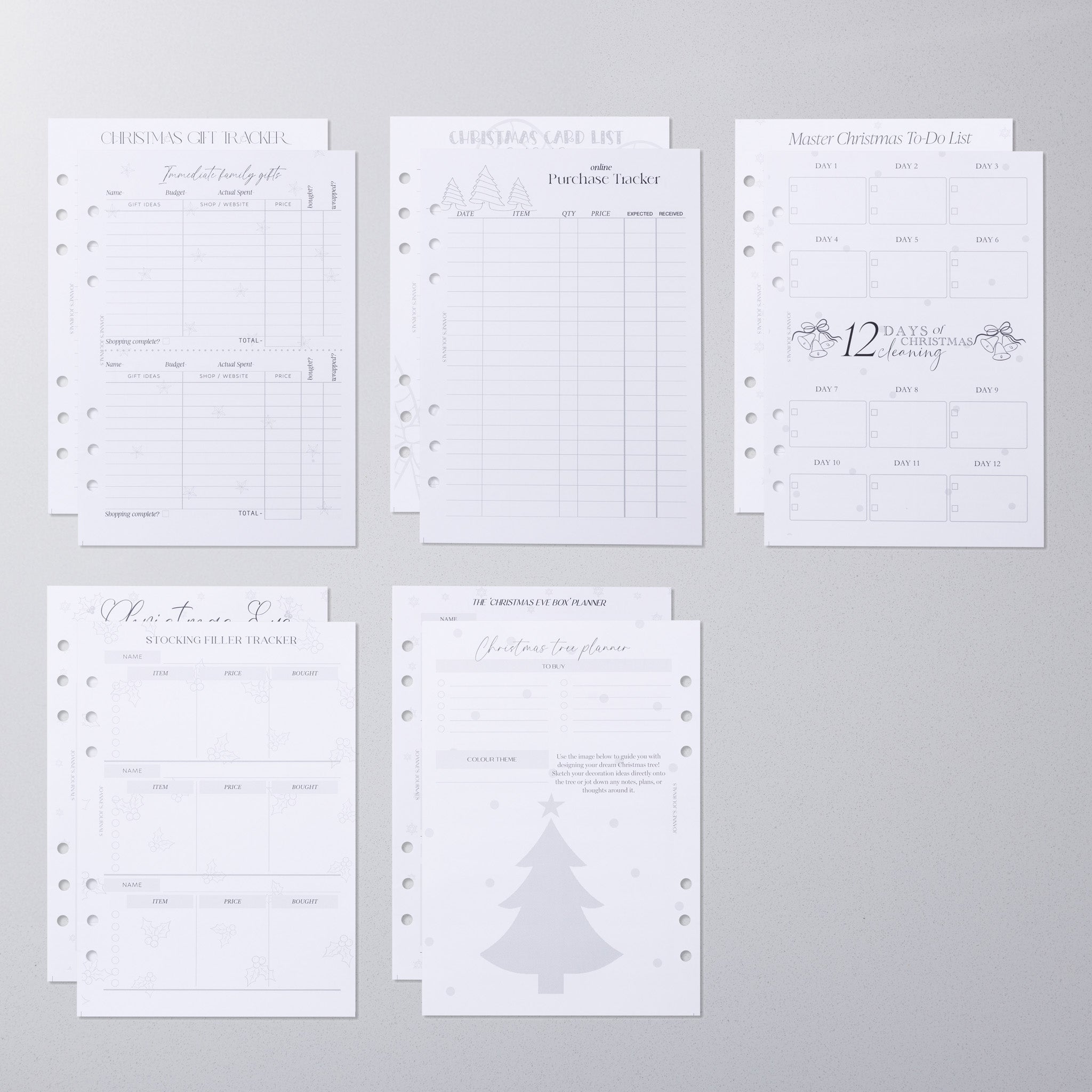 Gifts & Preparation Christmas Insert Bundle