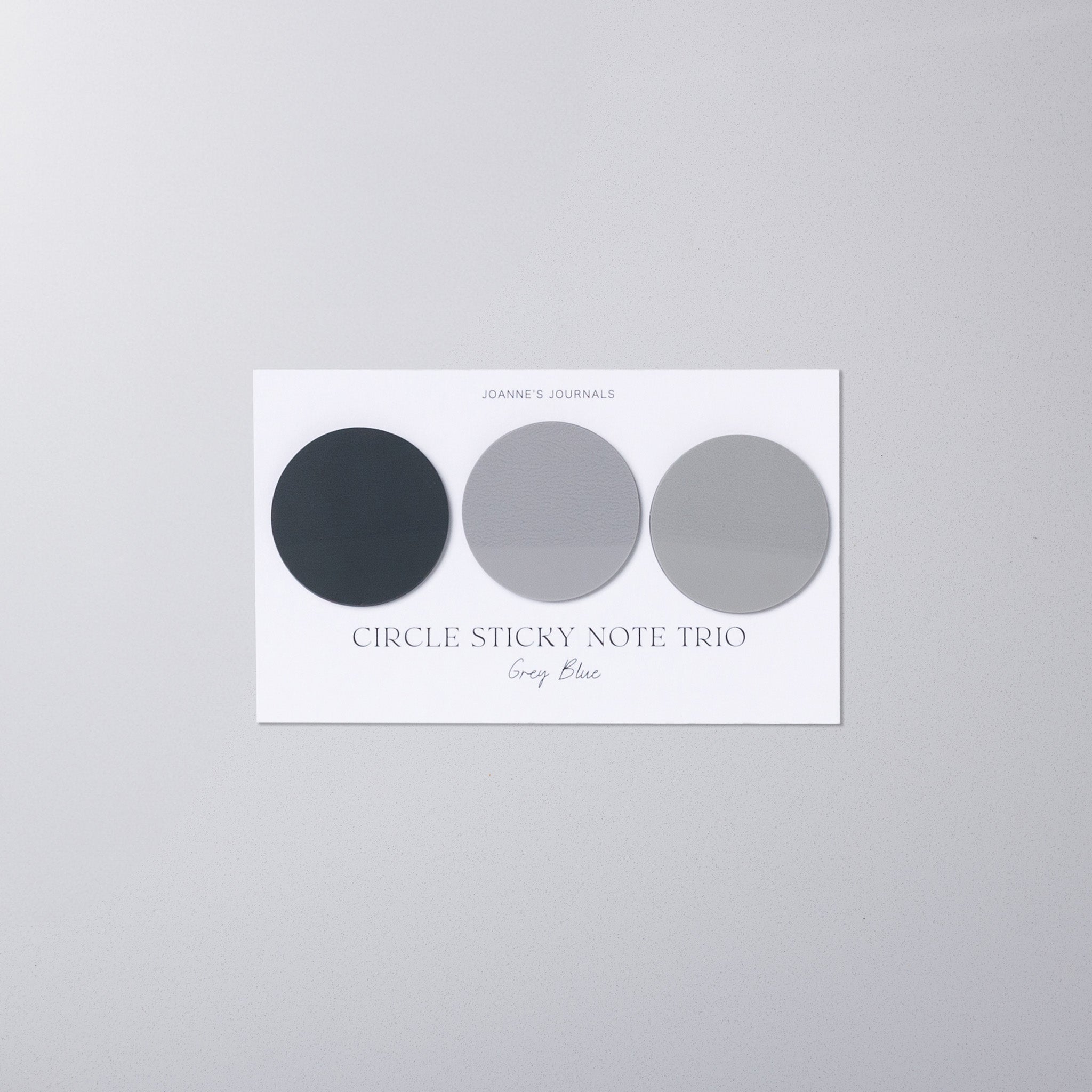 Circle Sticky Note Trio