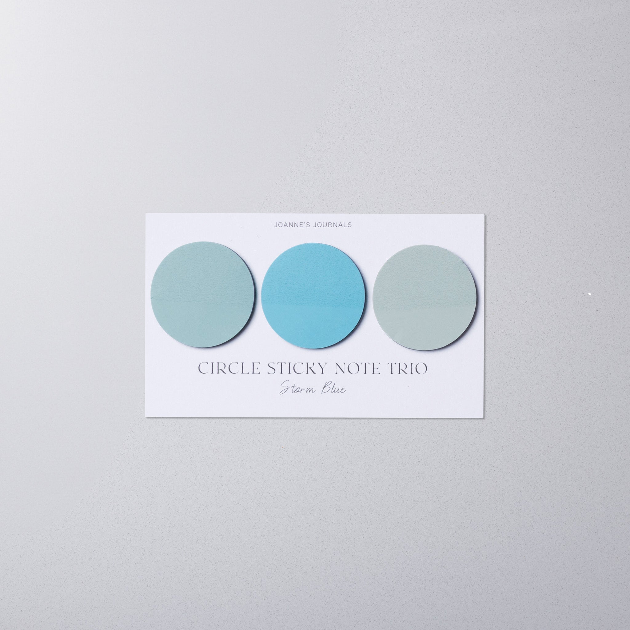 Circle Sticky Note Trio