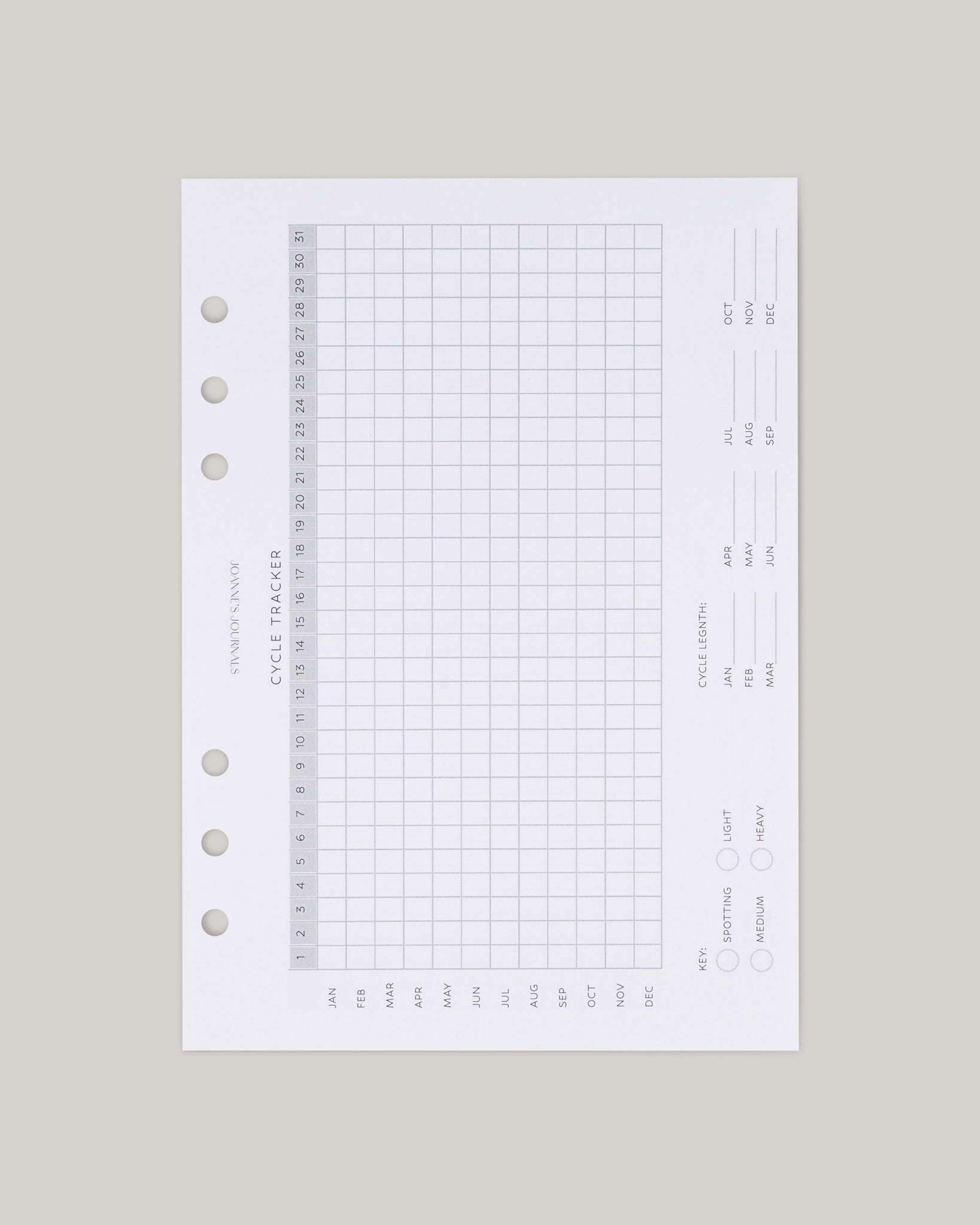 Cycle Tracker