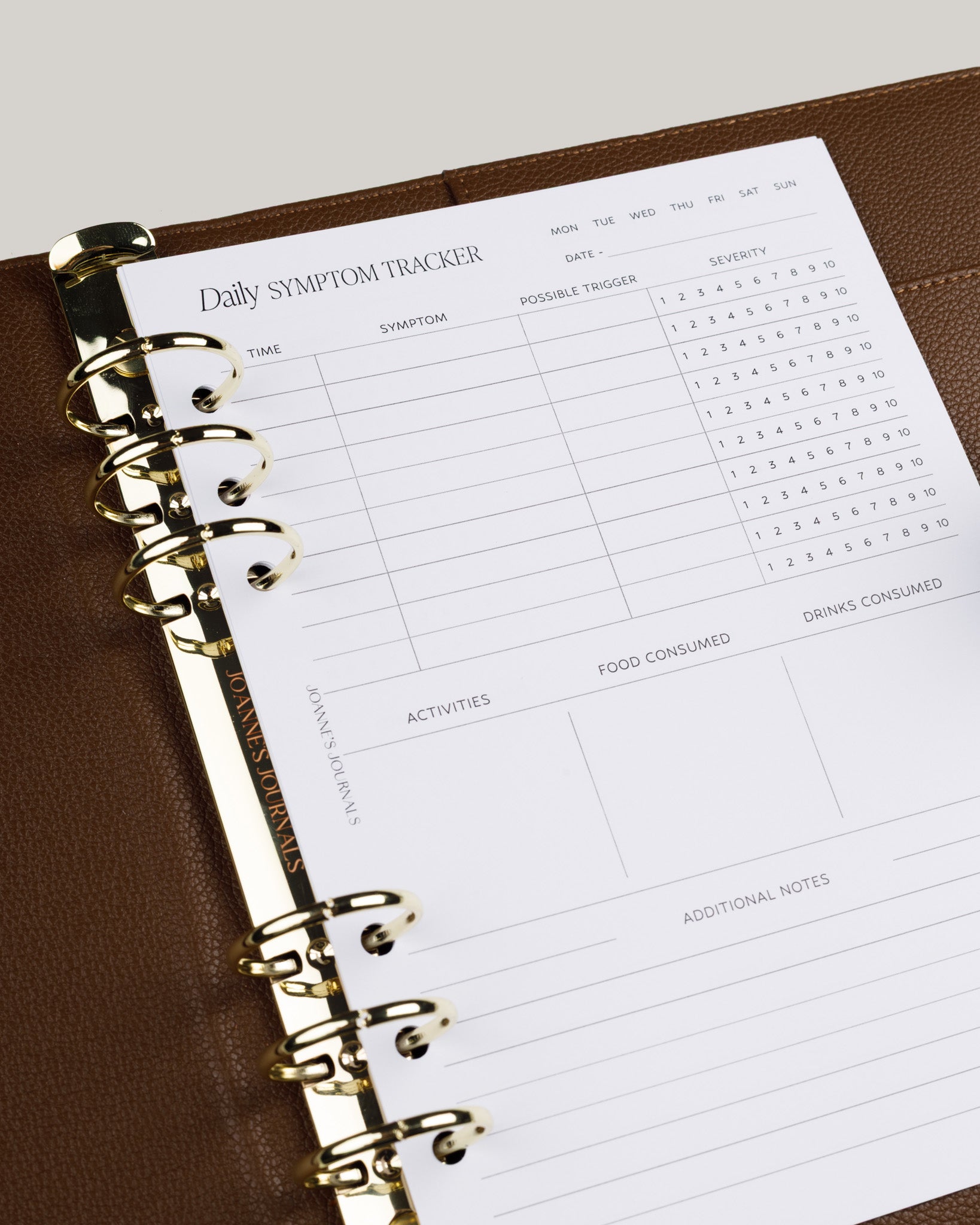 Daily Symptom Tracker