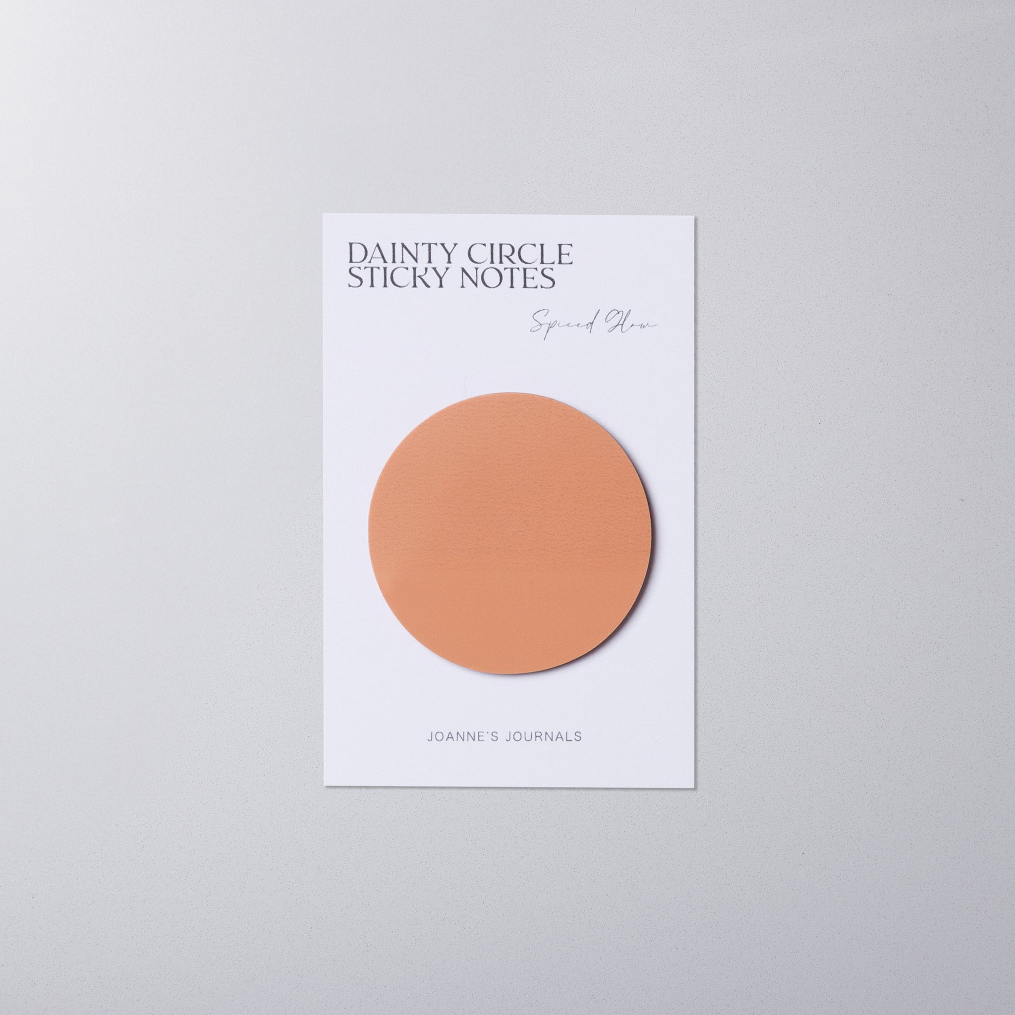 Dainty Circle Sticky Notes