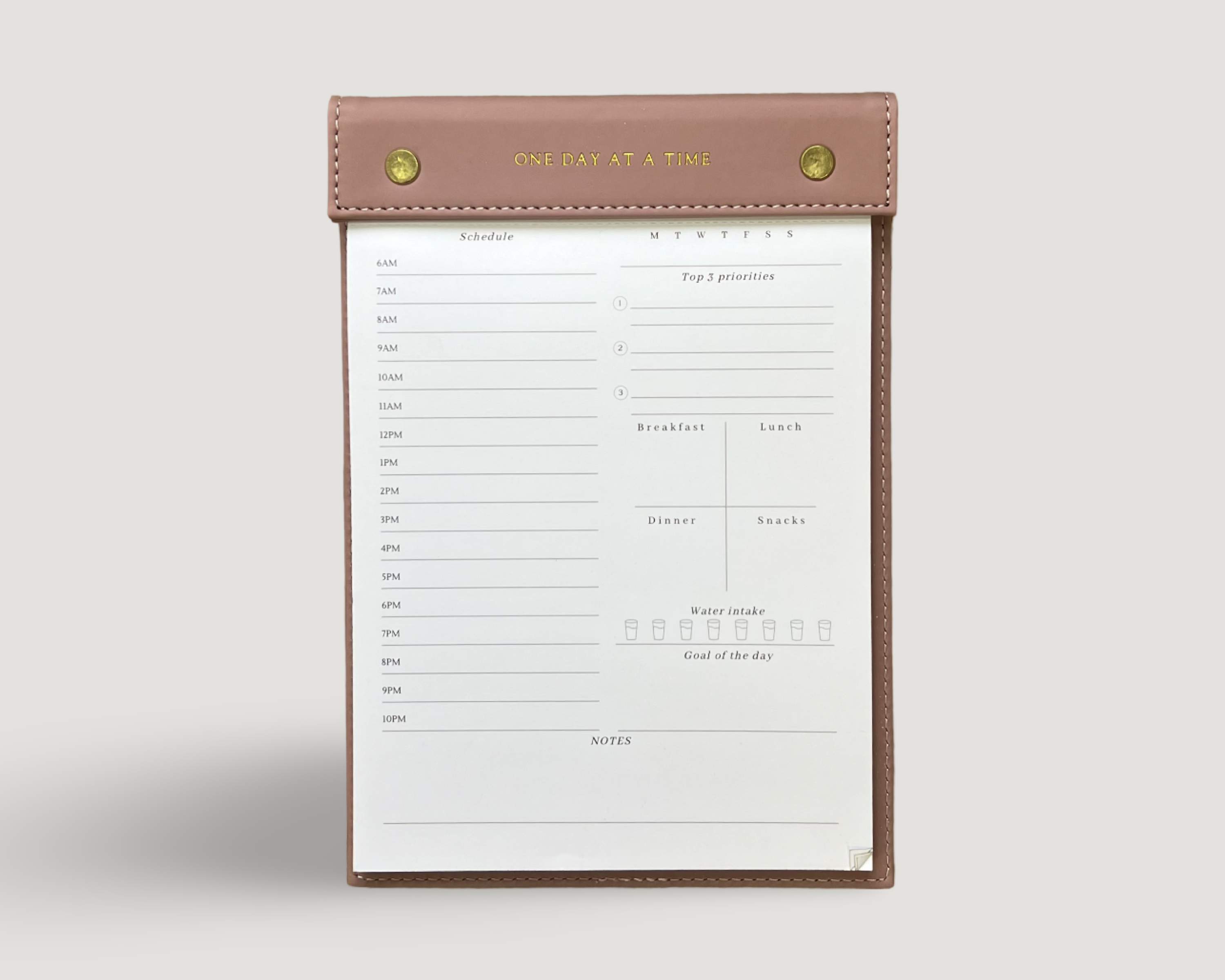 The Daily Schedule Pad