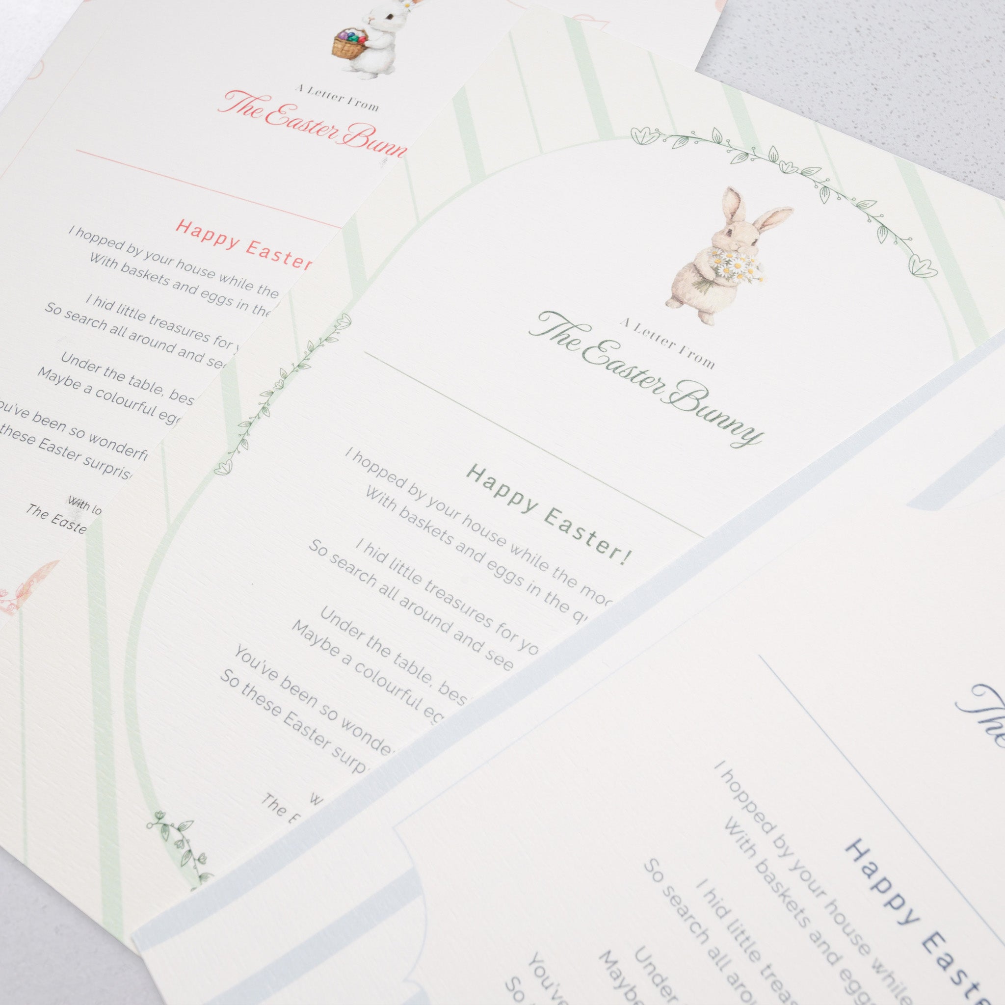 The Easter Bunny’s Egg Hunt Adventure – Letter & Clue Card Kit