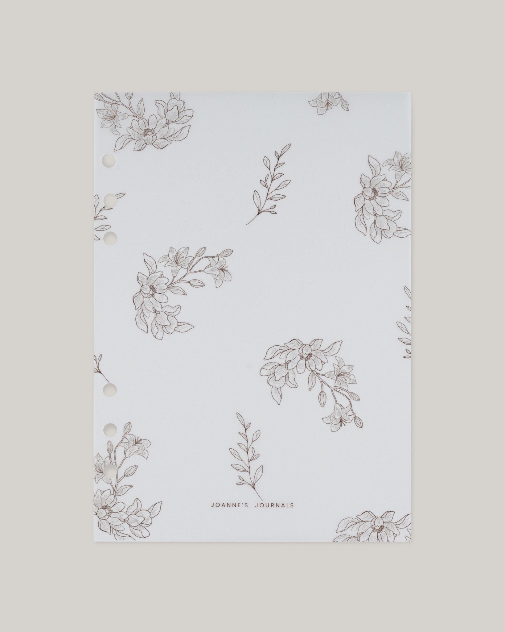 Floral Vellum Dashboard