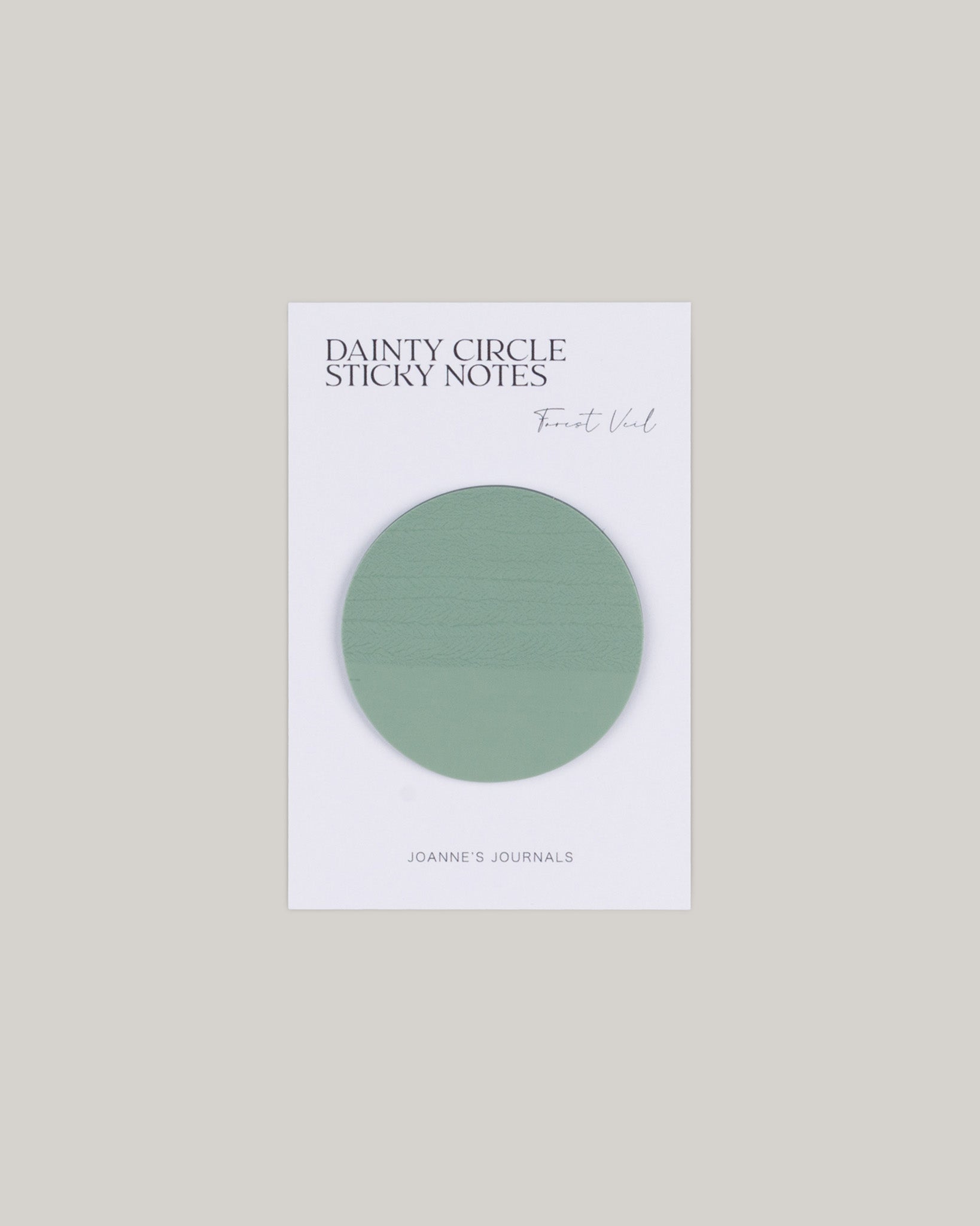 Dainty Circle Sticky Notes