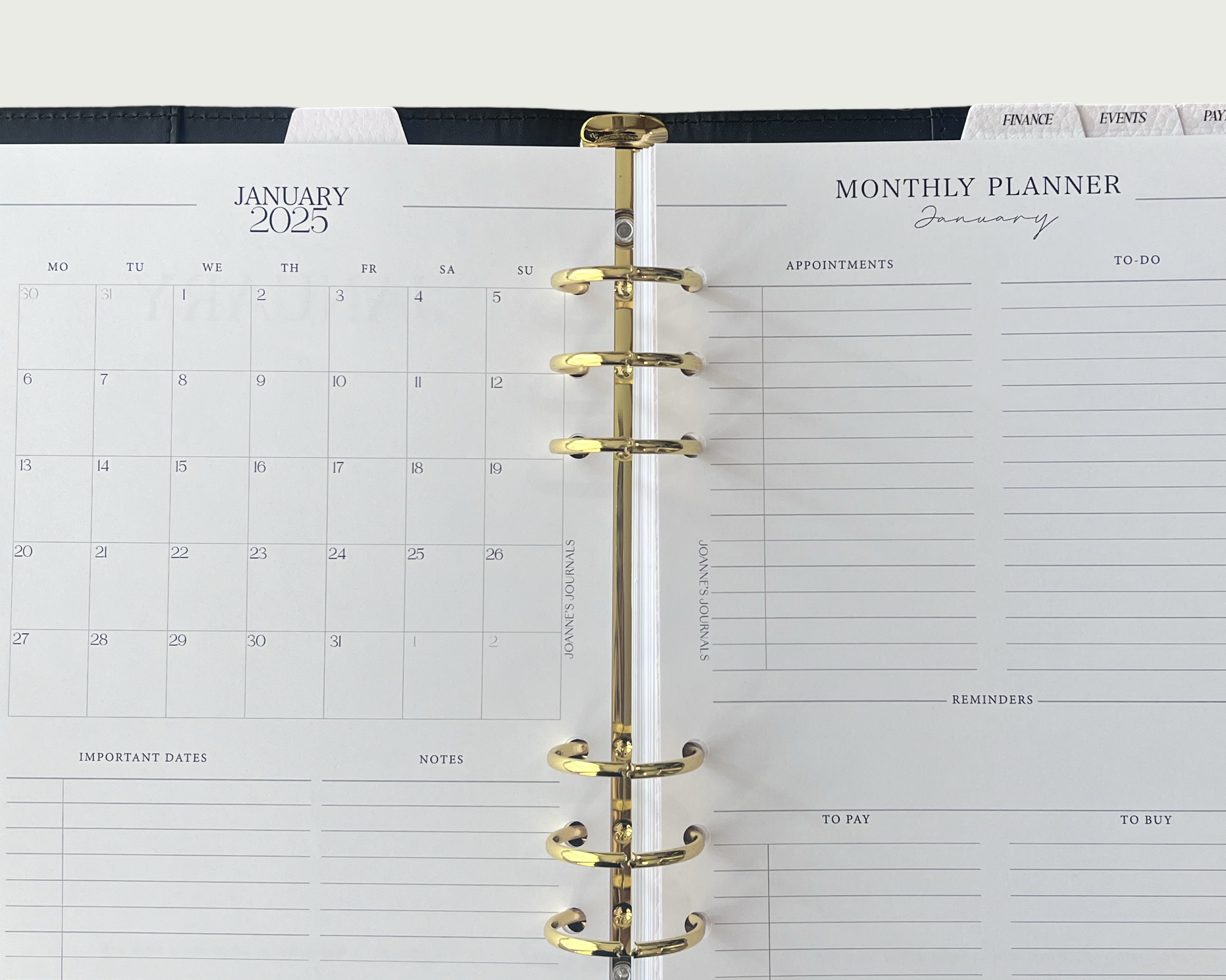 The Monthly Planner-2025