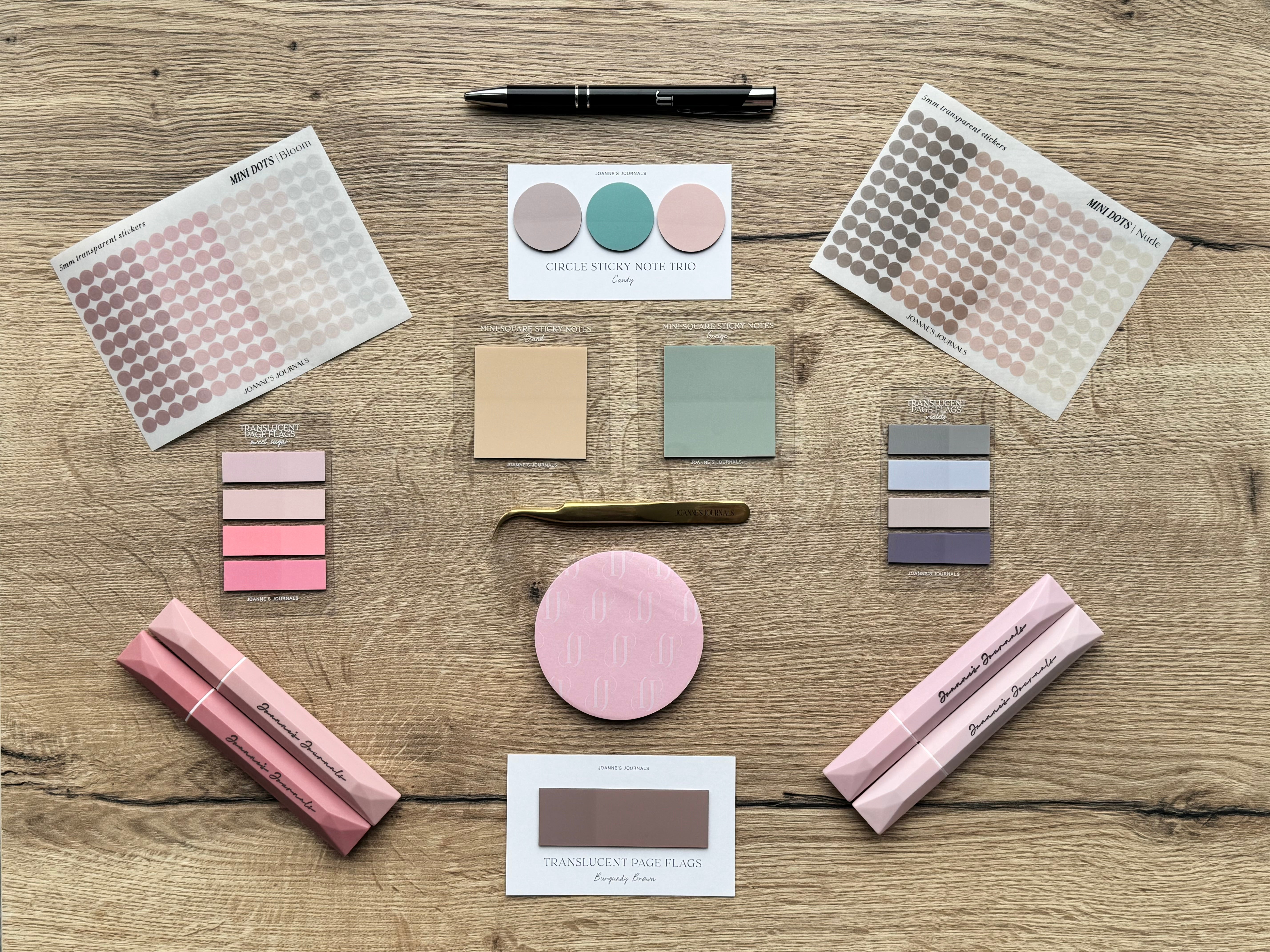 The Ultimate Planner Accessory Bundle (Blush Desert Sand)