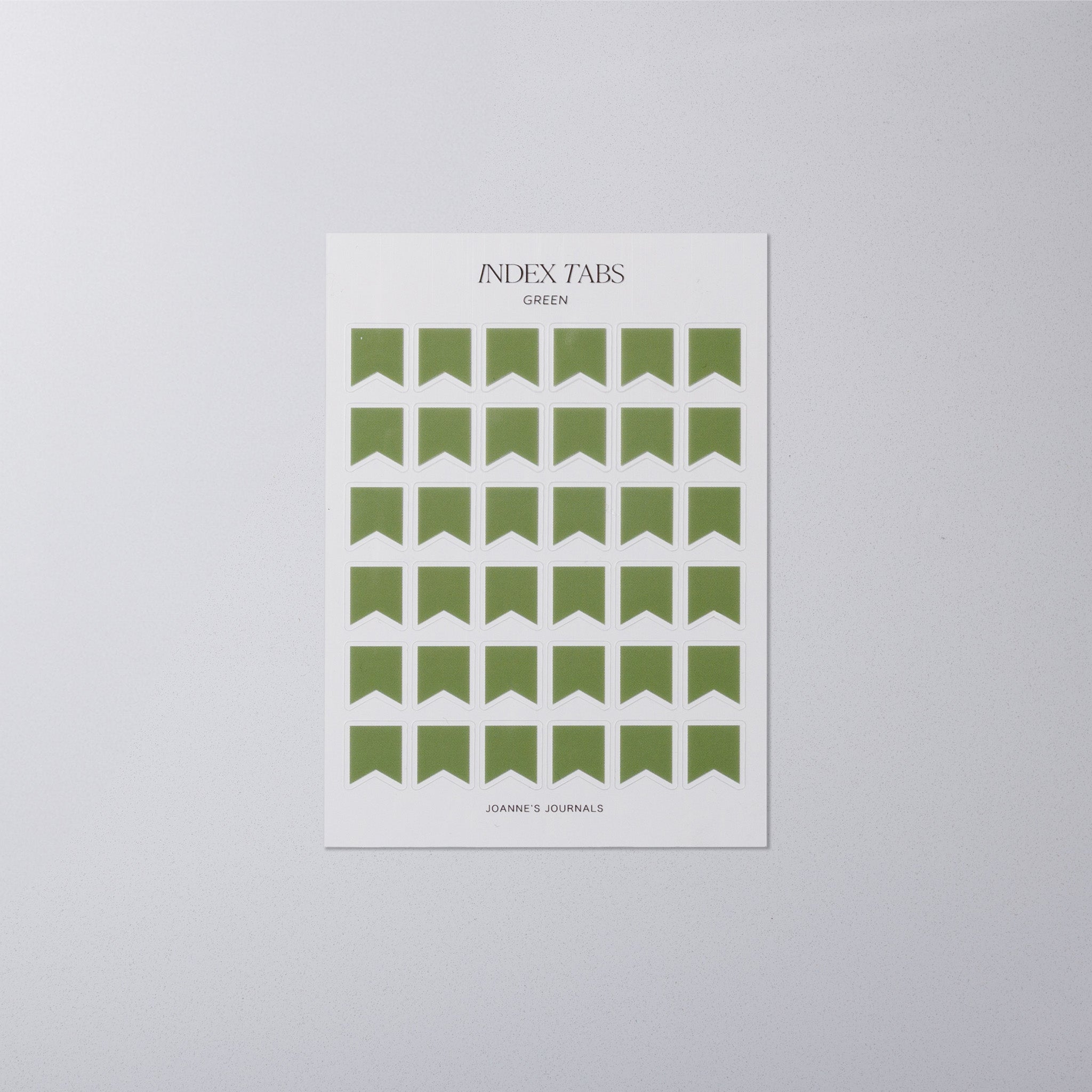 Index Tabs