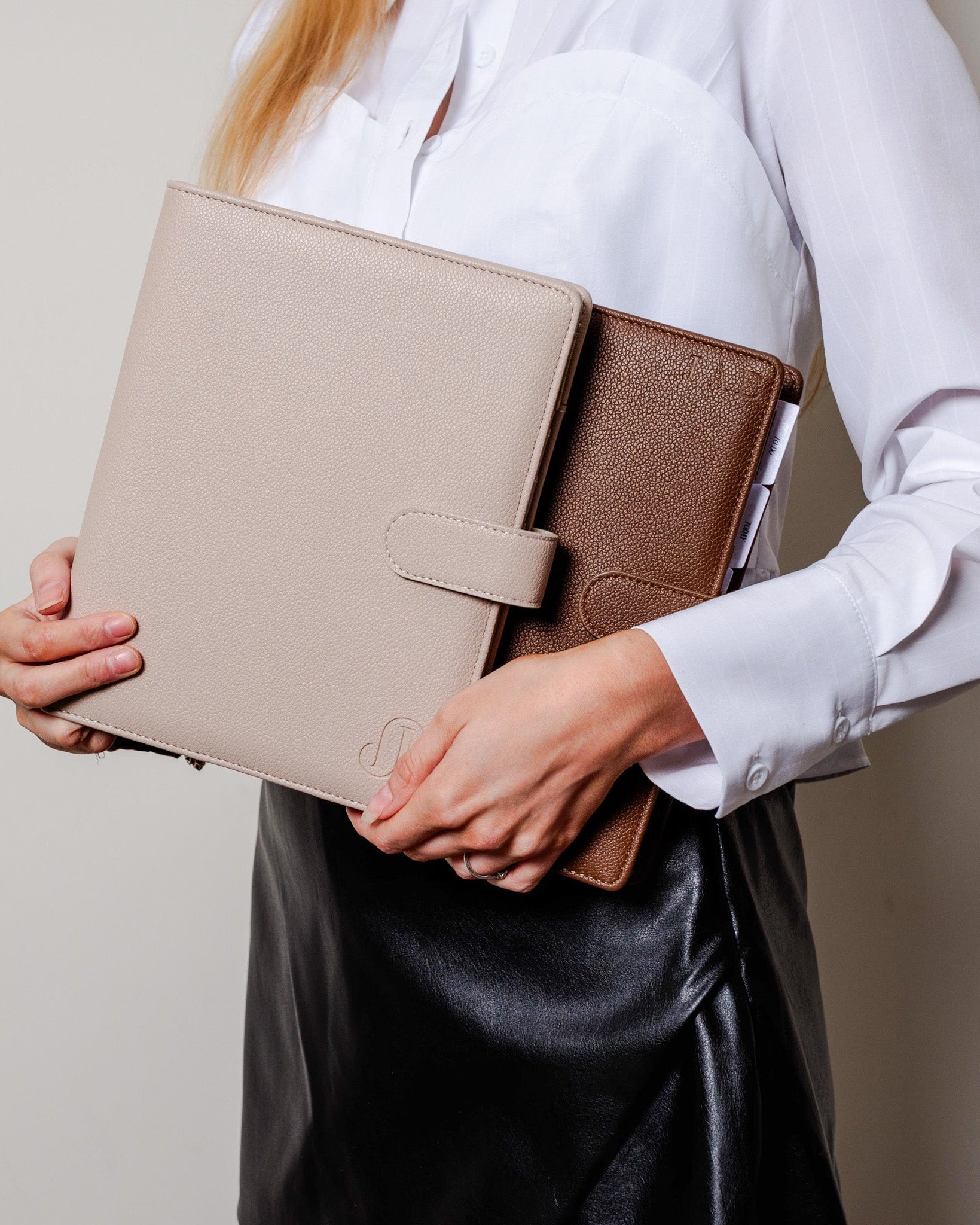 Luxe Vegan Leather Binder | A5