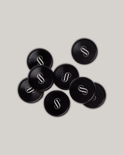 Planner Discs | 1.25 Inch - Black