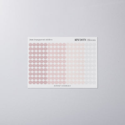 Mini Dot Stickers - Bloom
