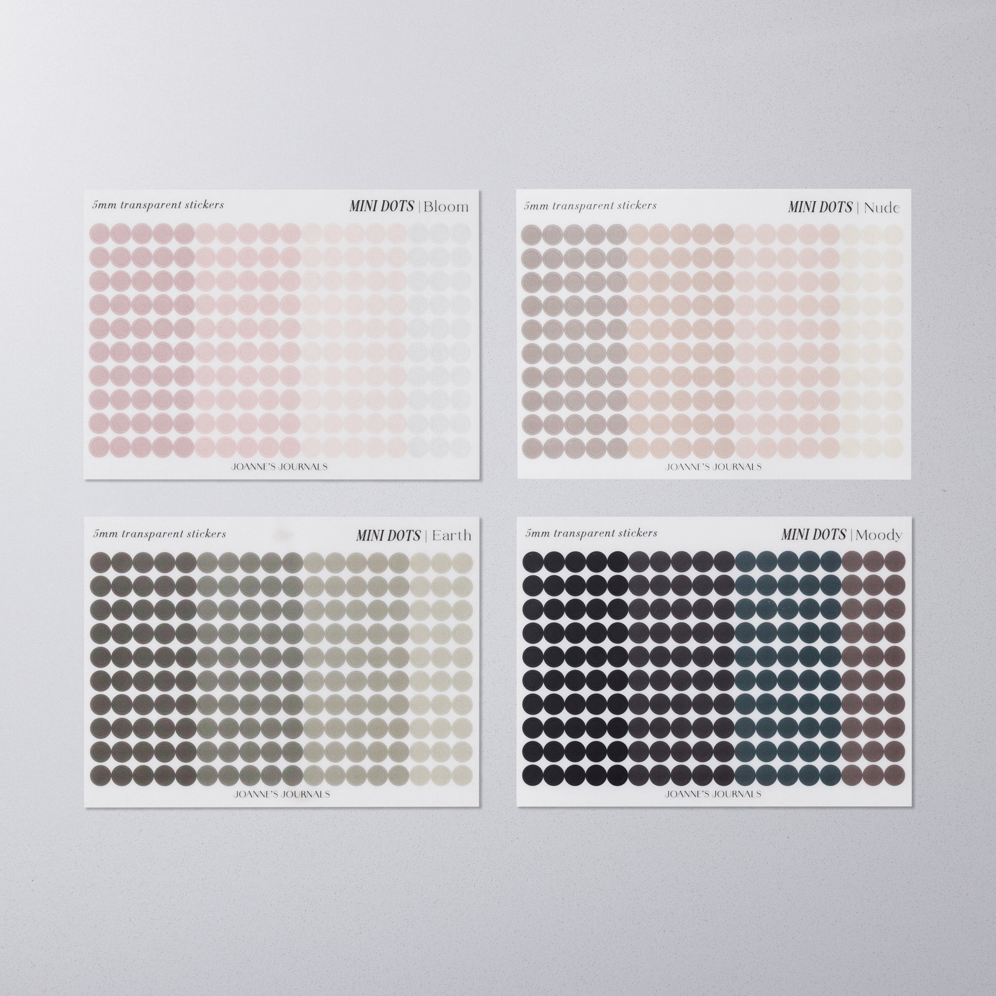 Mini Dot Stickers- Bloom