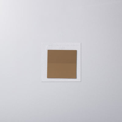 Mini Square Sticky Notes - Coffee