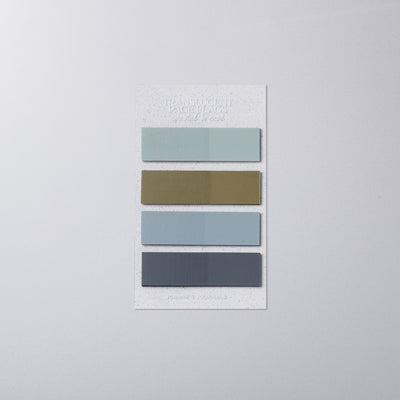 Mini Translucent Flags - Coastal Breeze