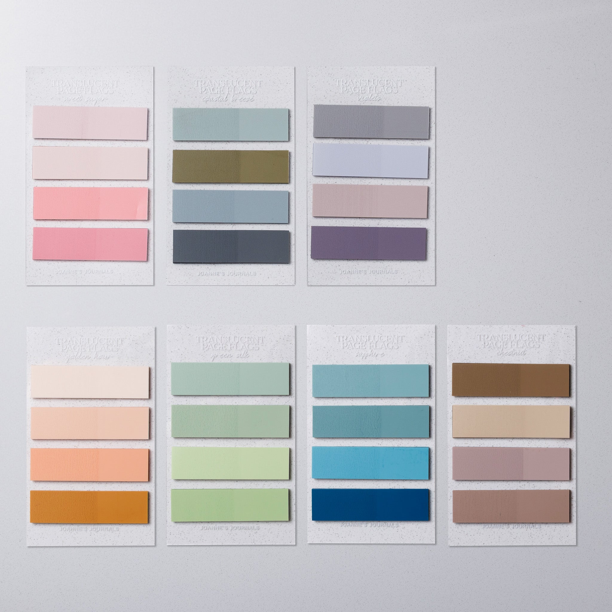 Mini Translucent Flags