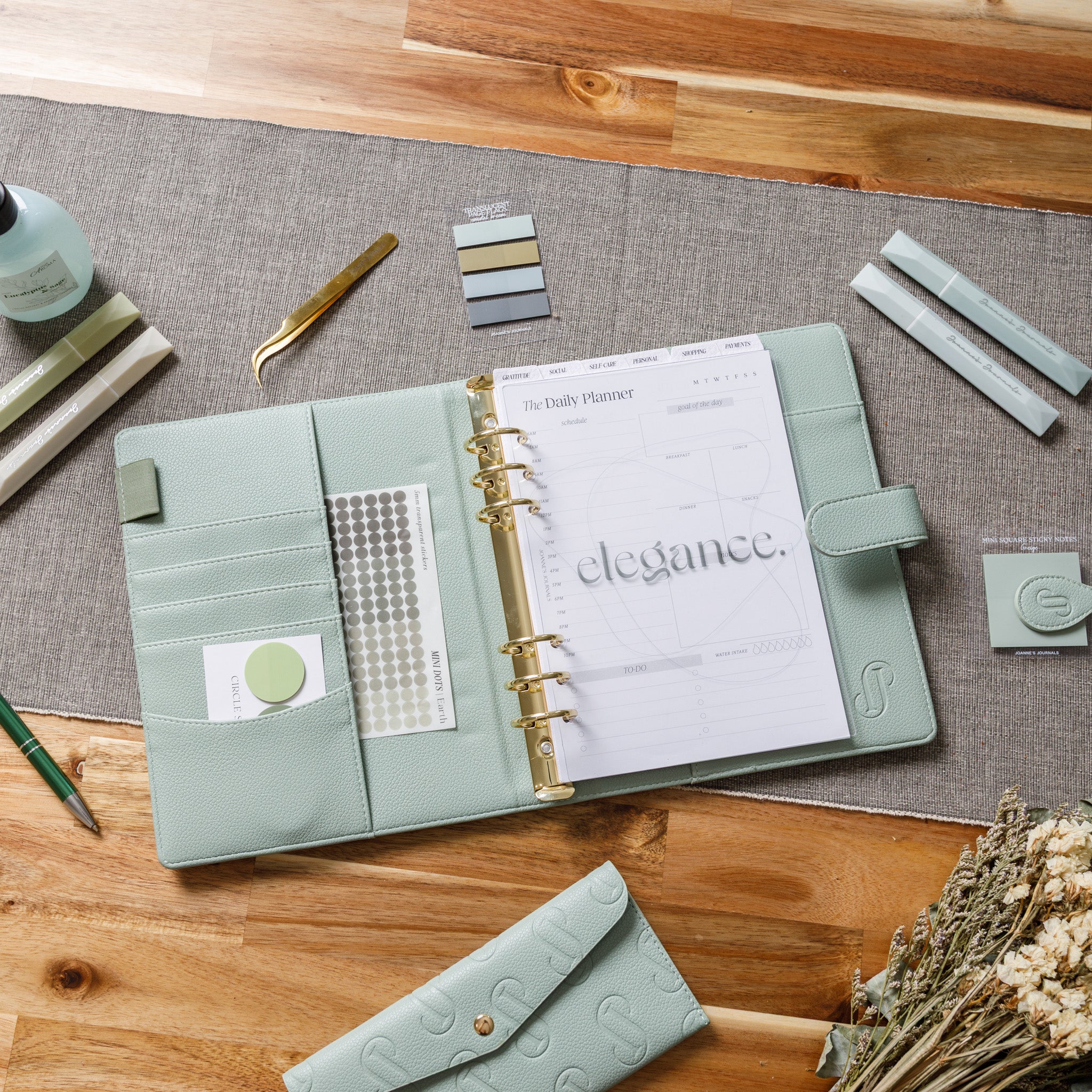 Luxe Vegan Leather Binder
