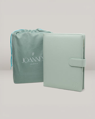 Luxe Vegan Leather Binder | A5 - Mint Paradise