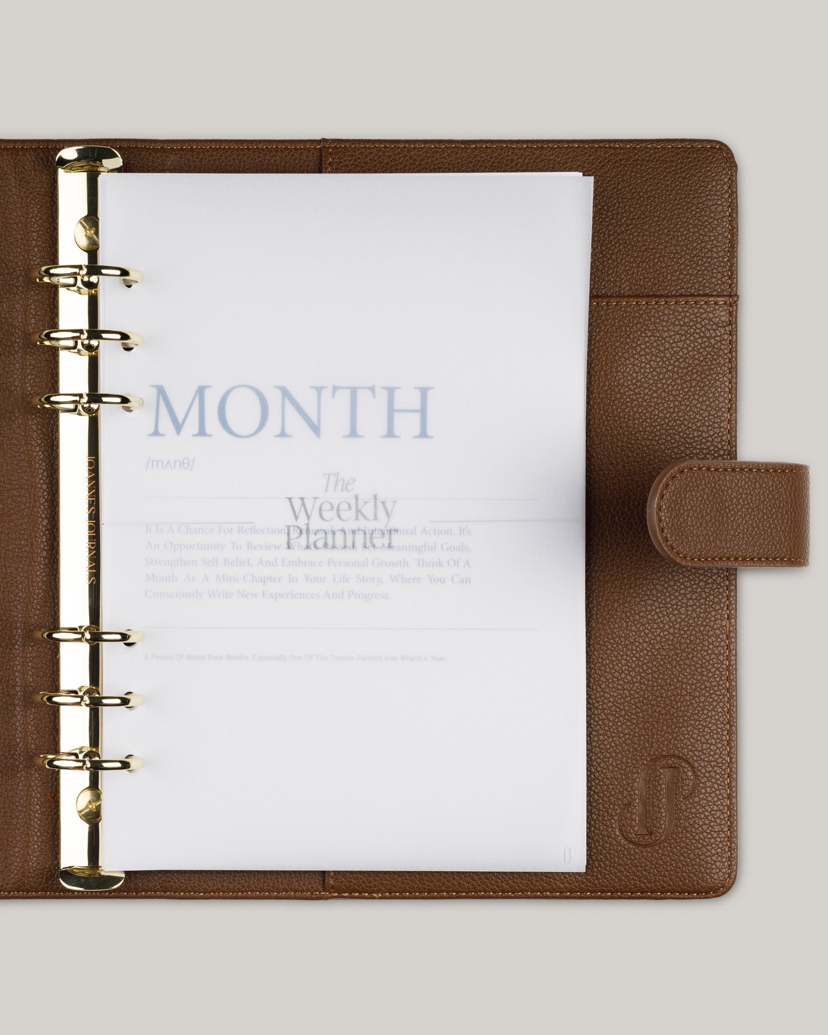 'Month' Vellum Dashboard