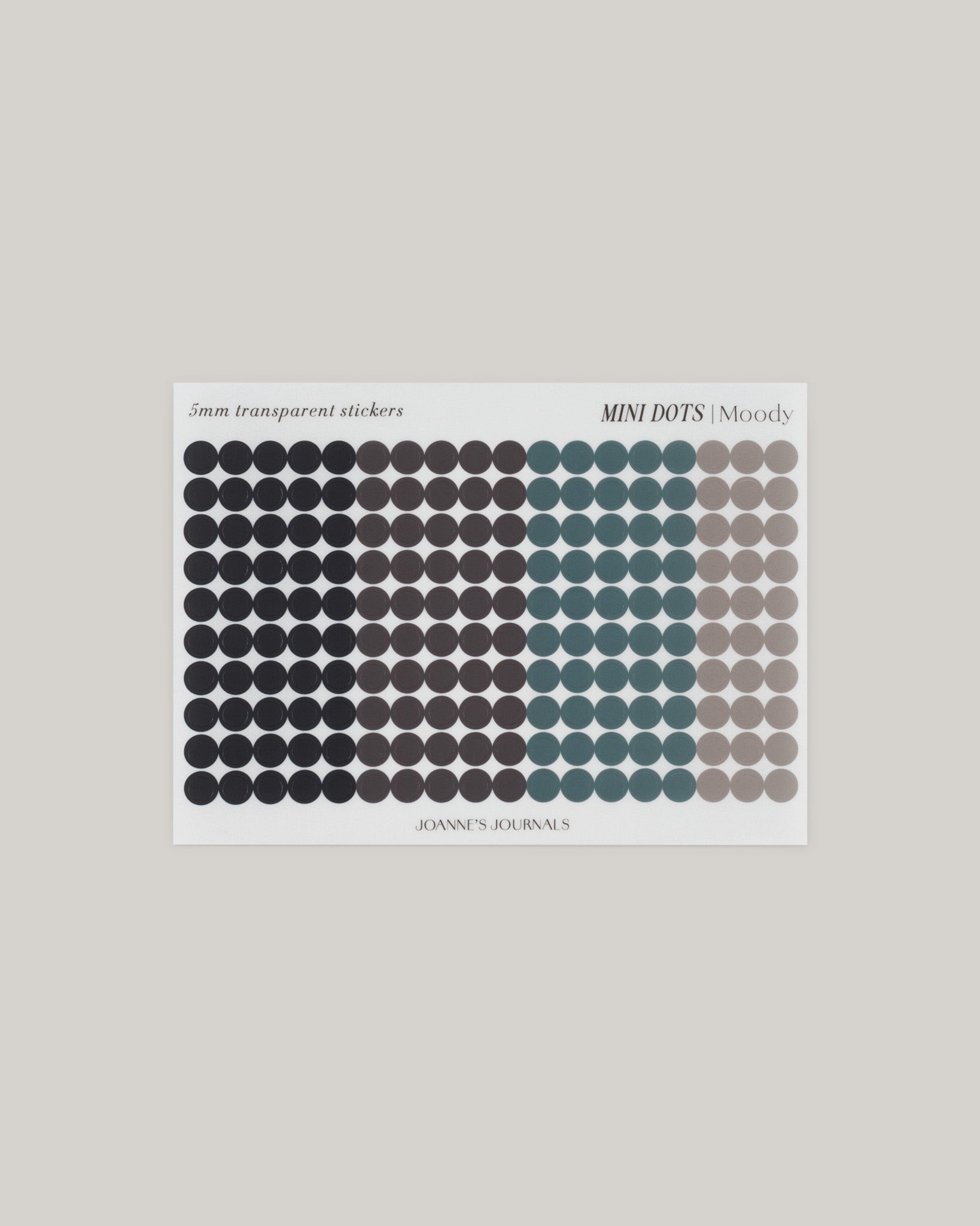 Mini Dot Stickers