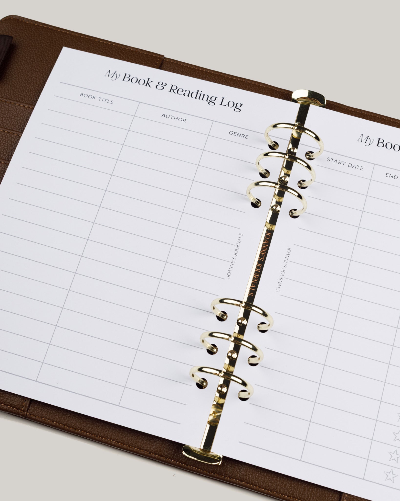Book & Reading Log