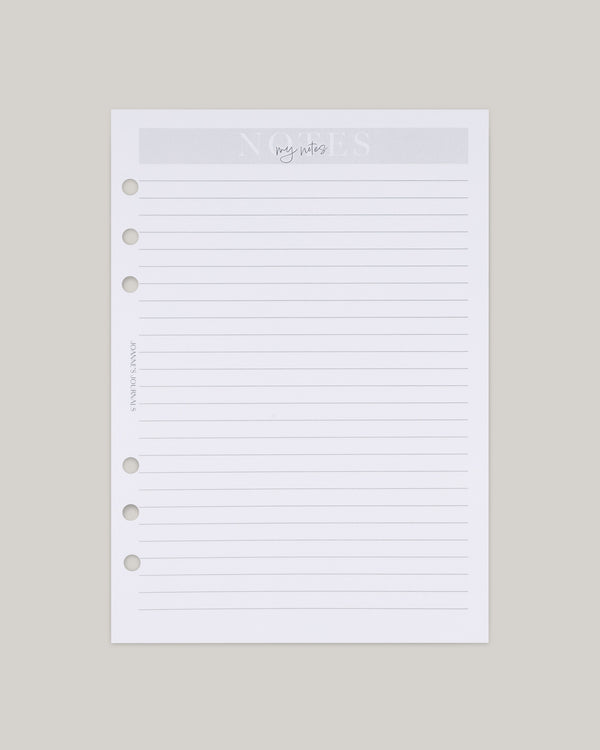 Notes