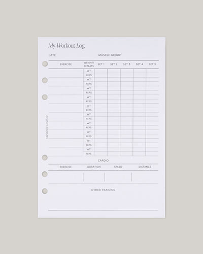 My Workout Log