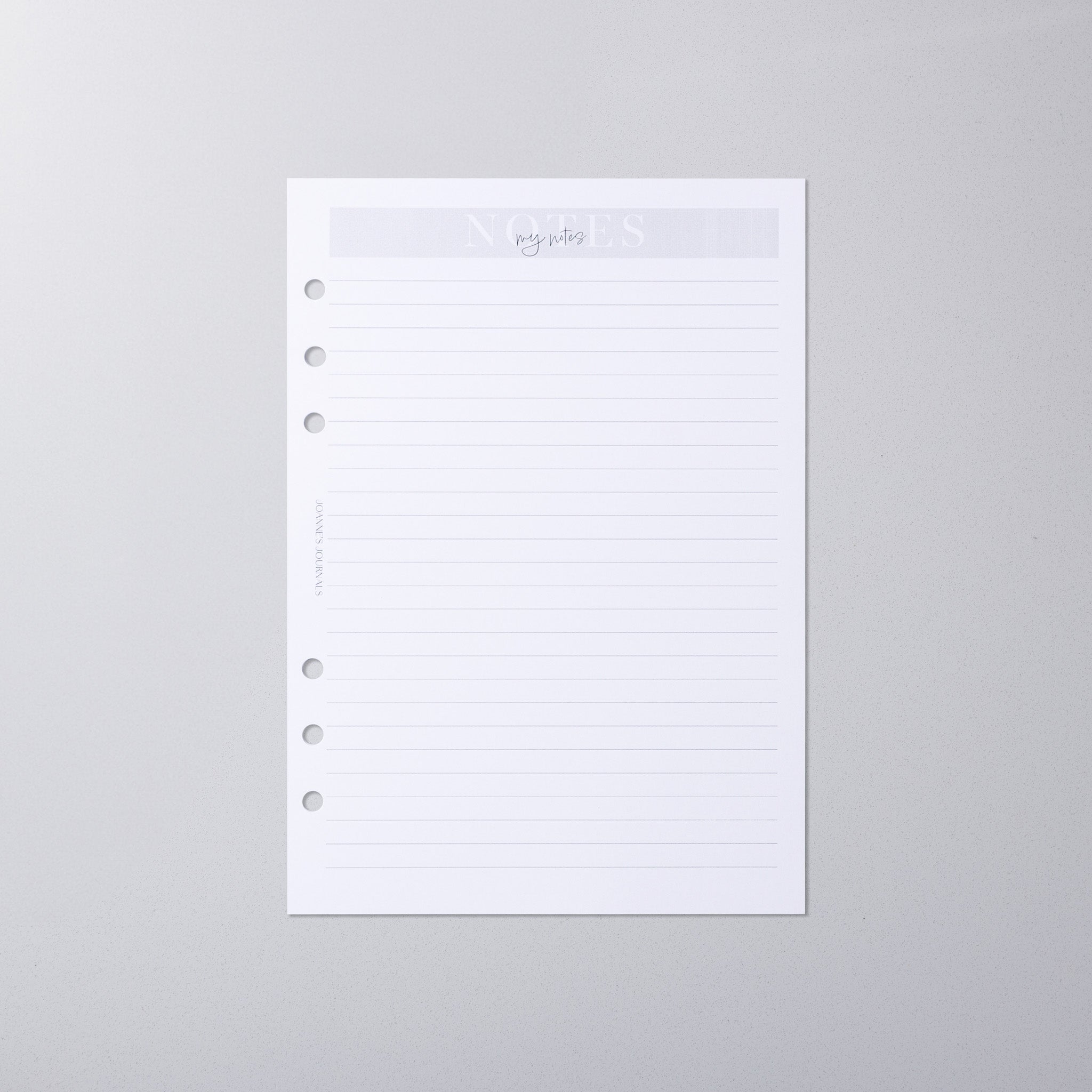 Notes