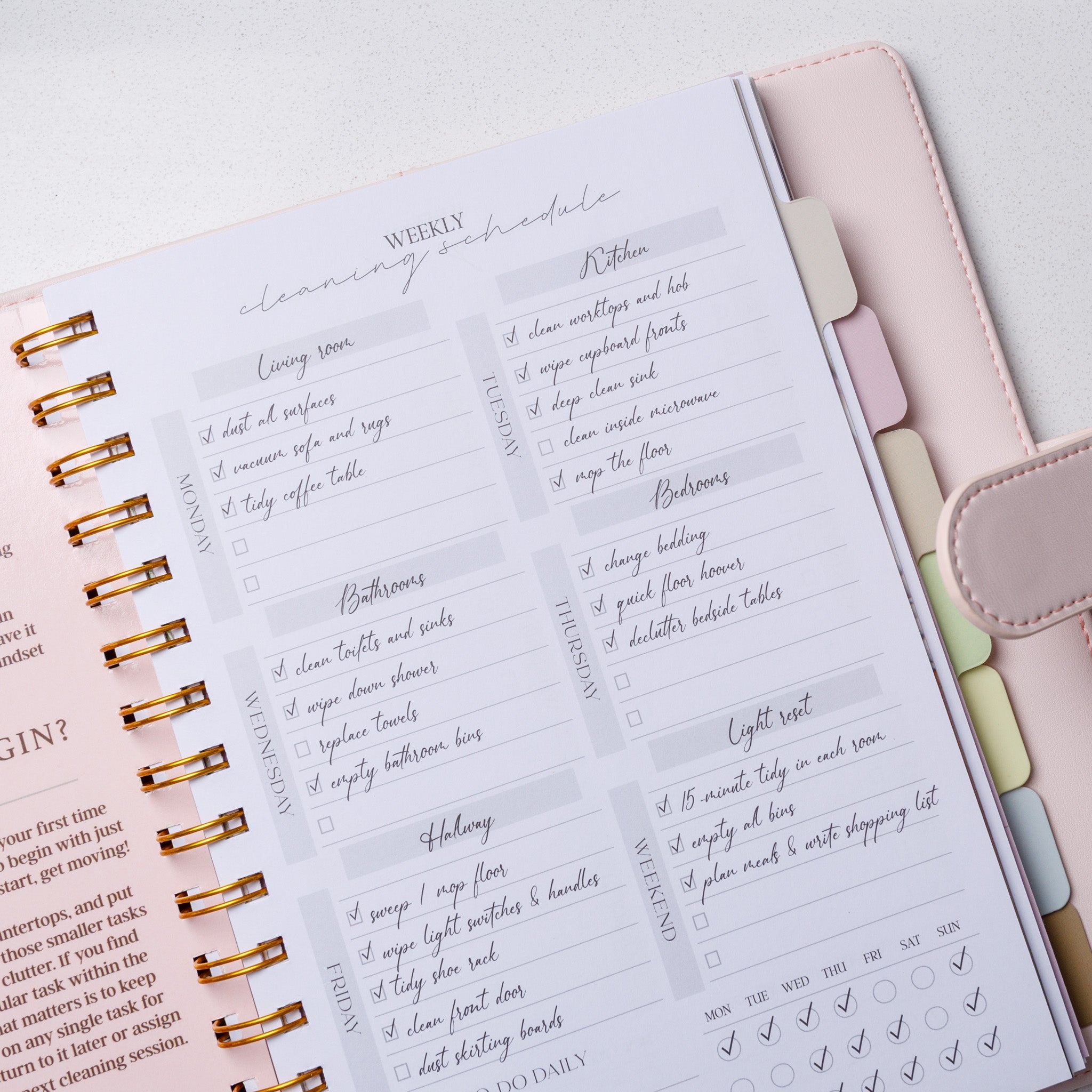 My Ultimate Cleaning Journal