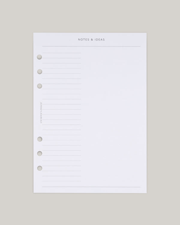 Notes & Ideas