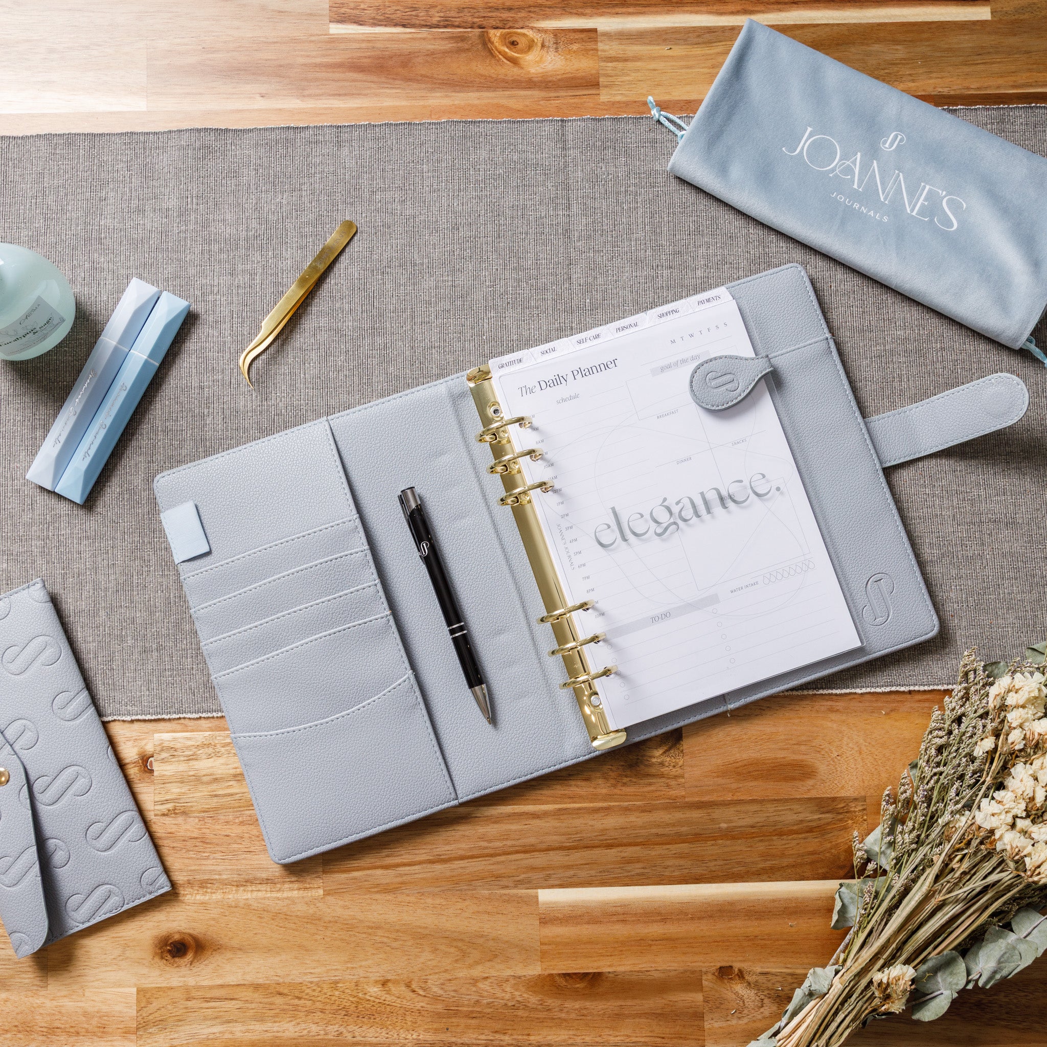 Luxe Vegan Leather Binder