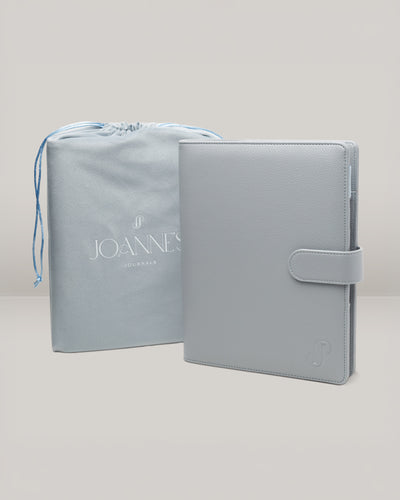 Luxe Vegan Leather Binder | A5 - Ocean Frost