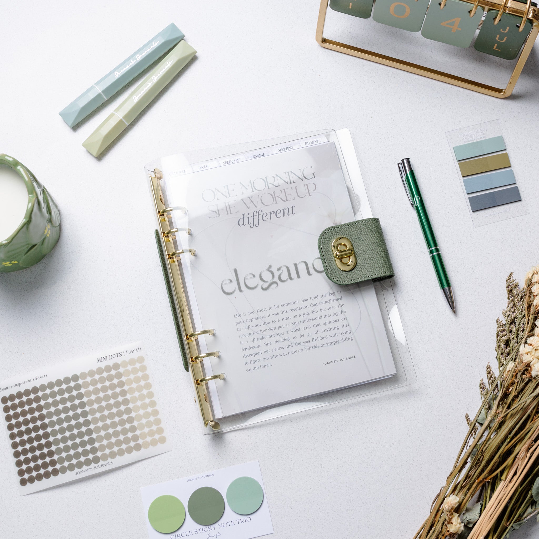 Transparent Ring Binders