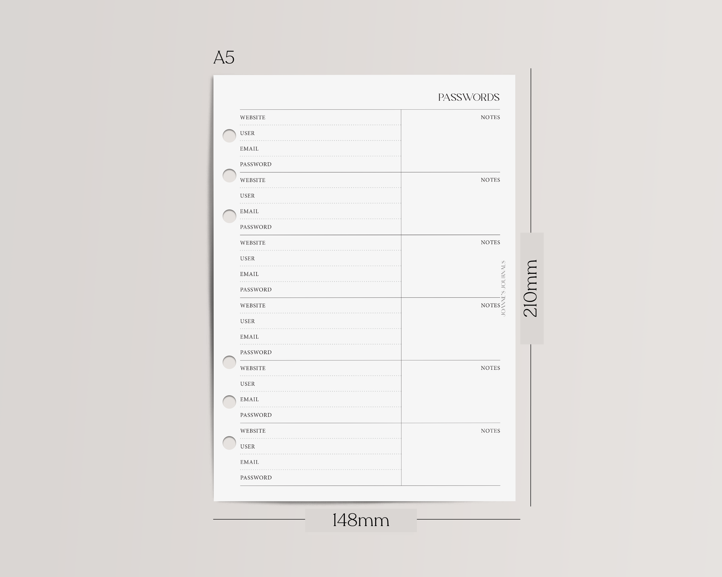 Password Tracker