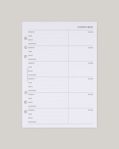 Password Tracker