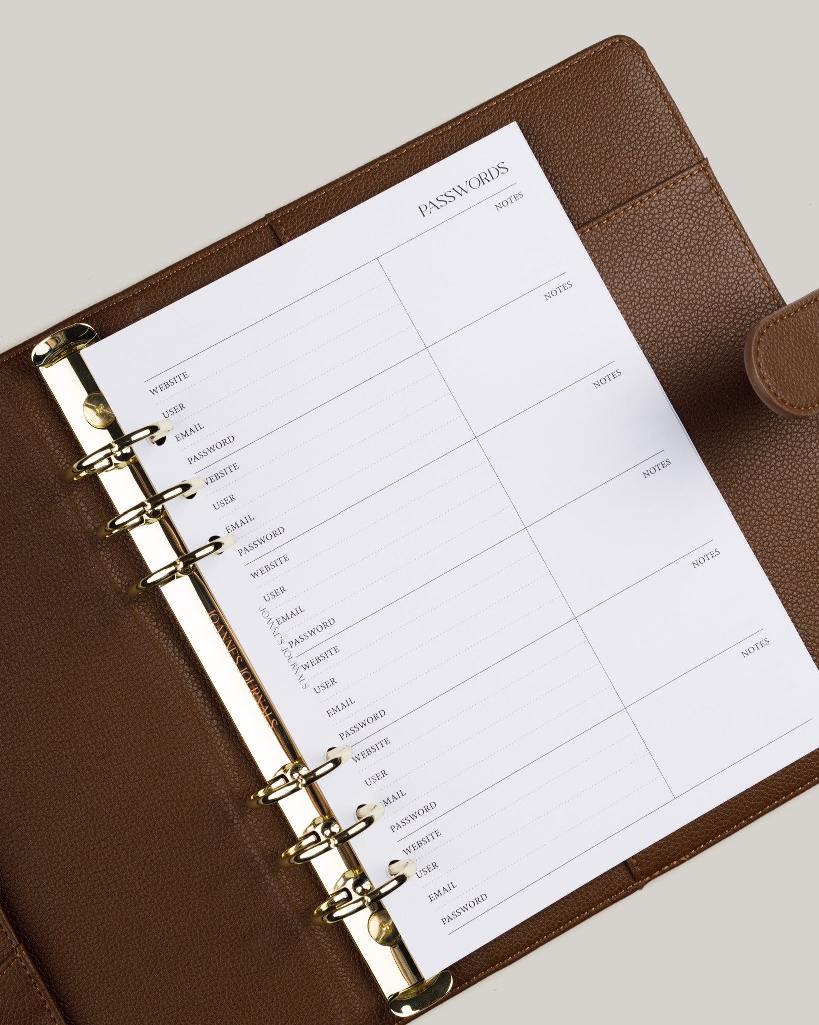 Password Tracker