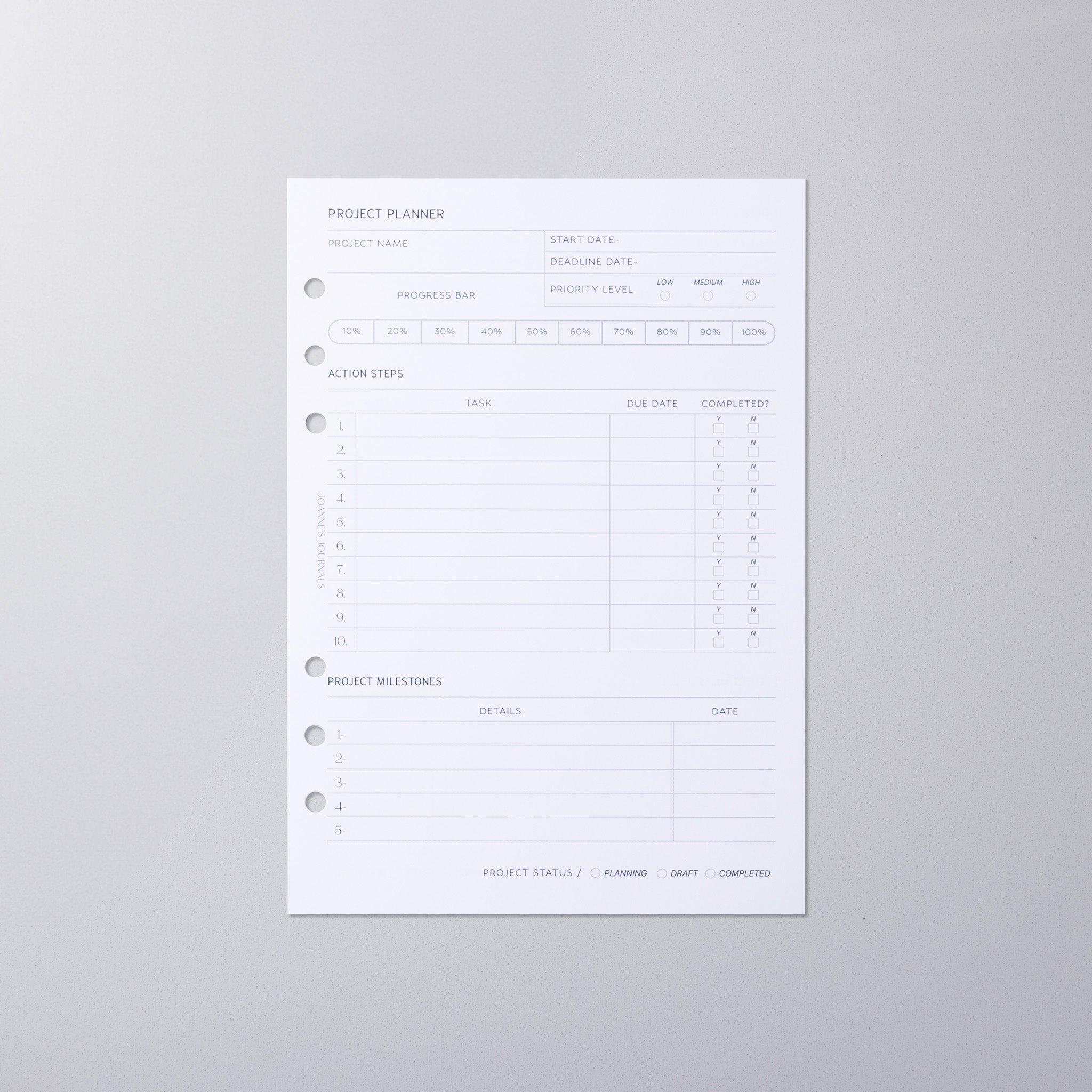 Project Planner