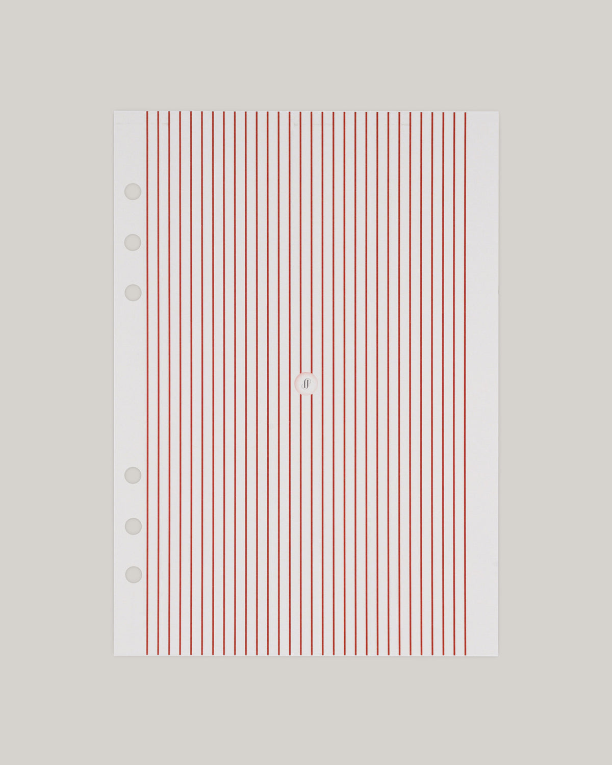 Red Pinstripe Dashboard