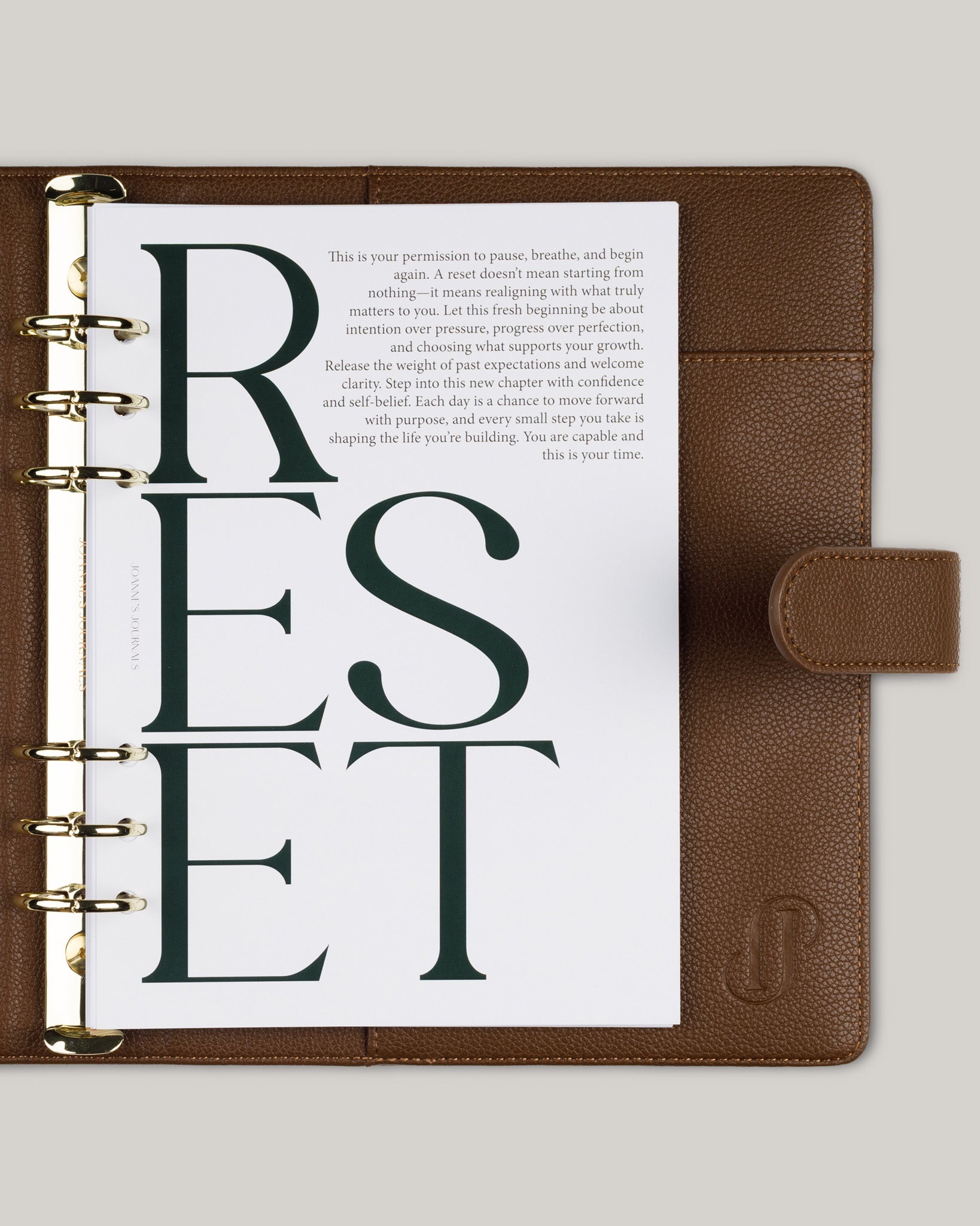 Reset Dashboard