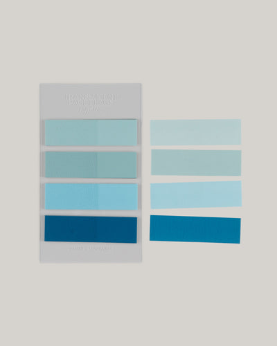 Mini Translucent Flags - Sapphire