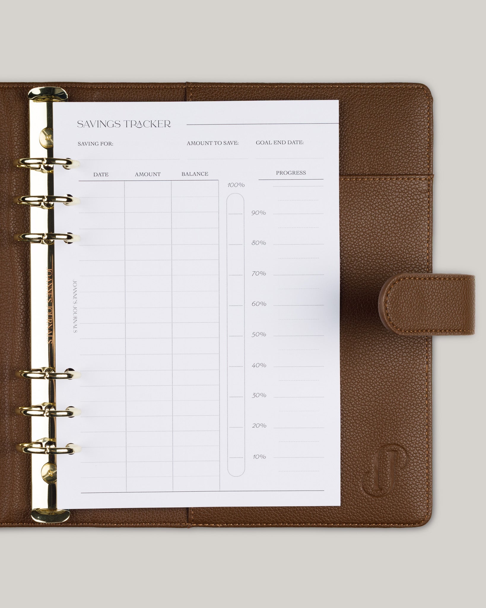 Savings Tracker