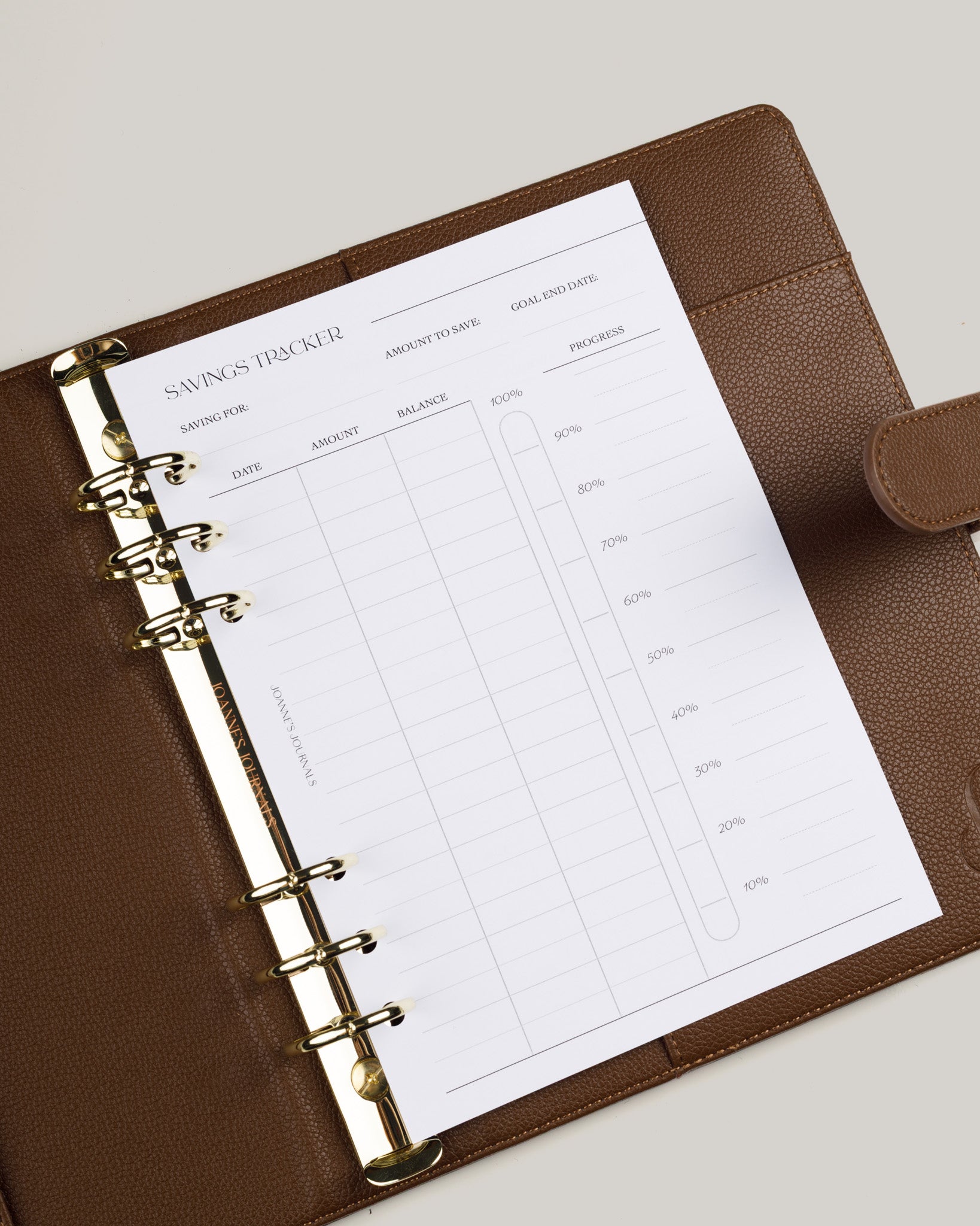 Savings Tracker