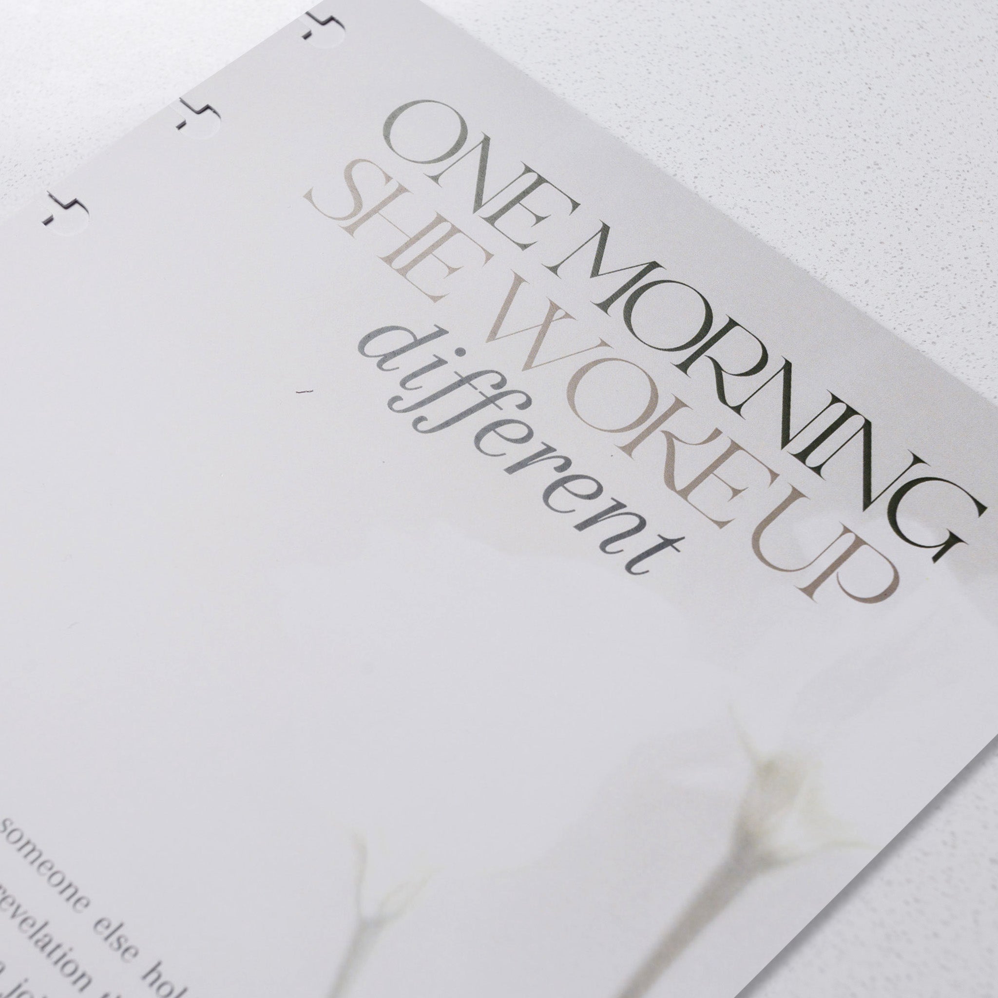 She Woke Up Different- Dashboard