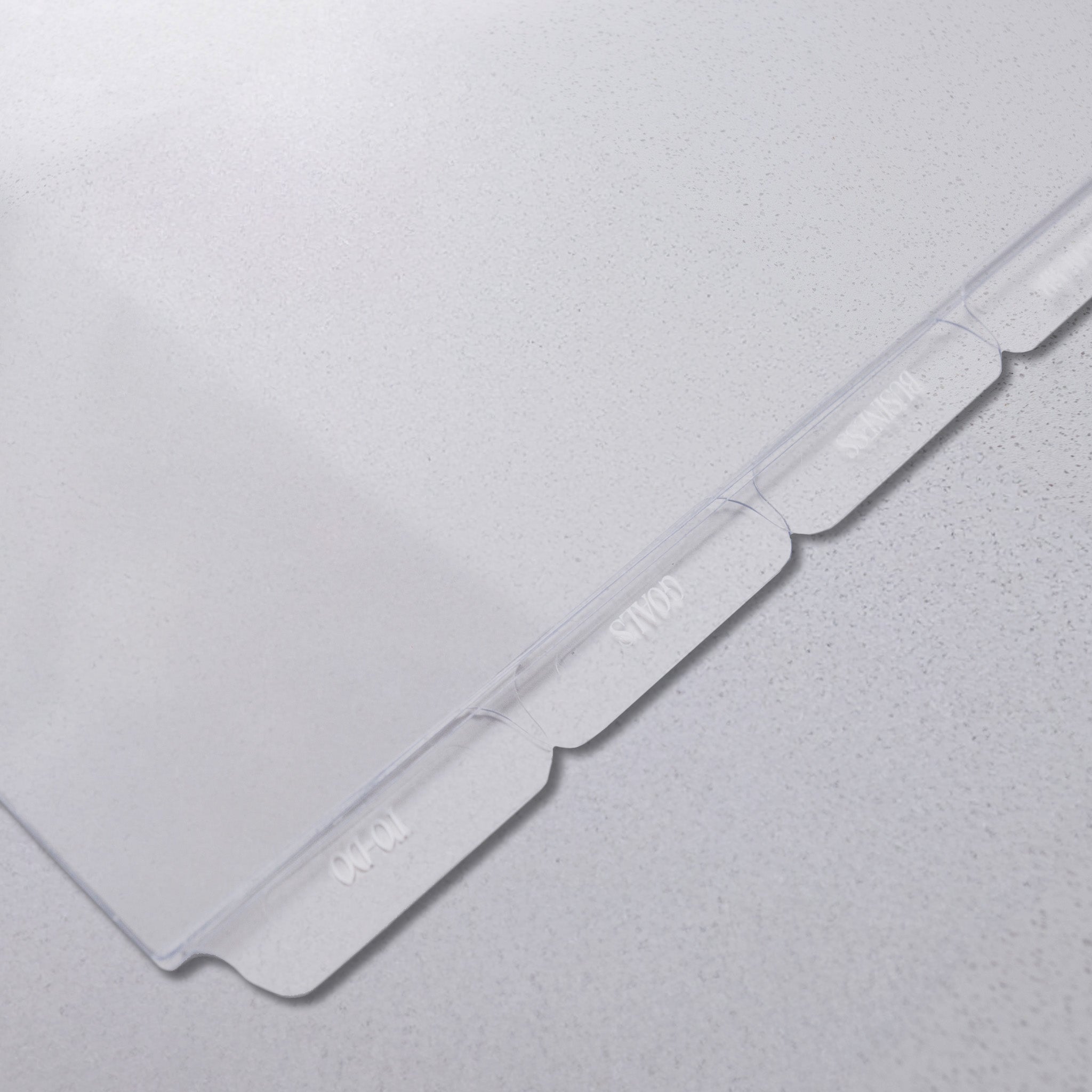 Crystal Clear Side Dividers | Disc-Bound