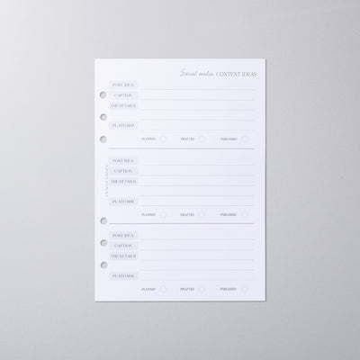 Social Media Content Ideas