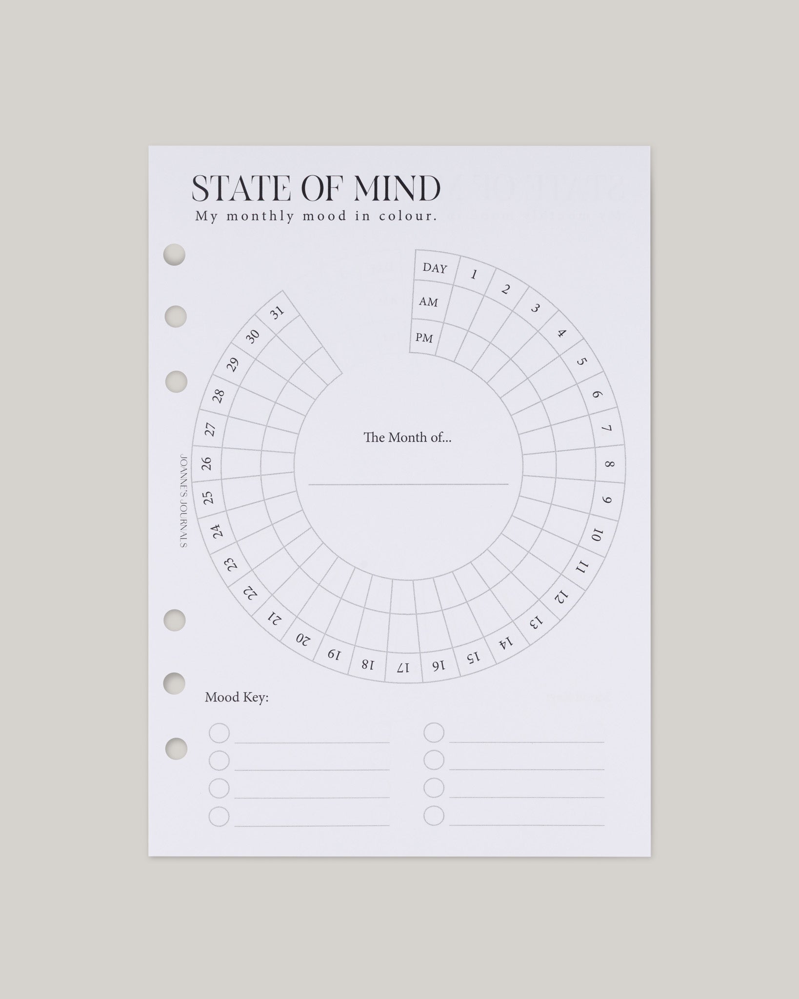 State Of Mind (Mood Tracker)