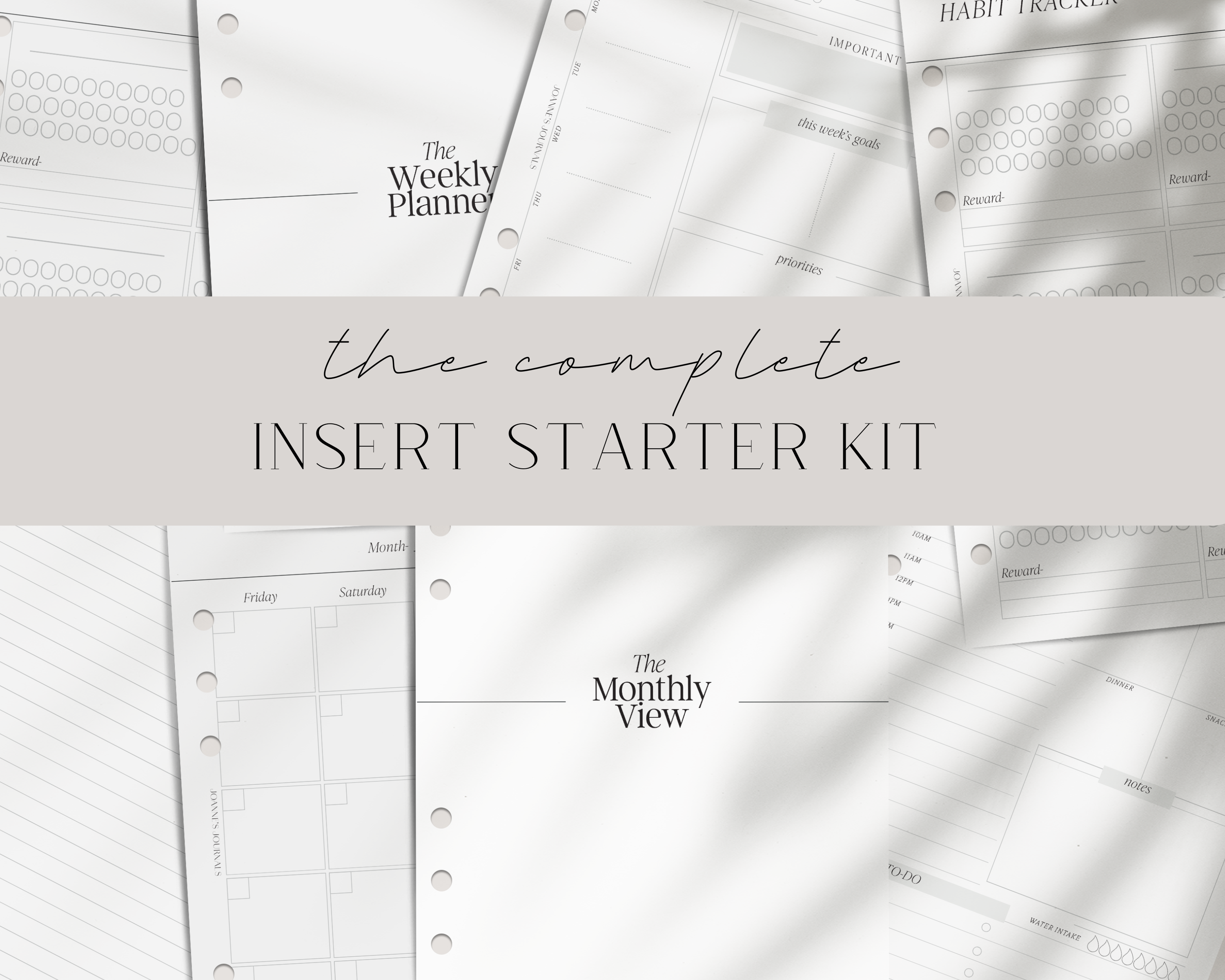 The Insert Starter Bundle