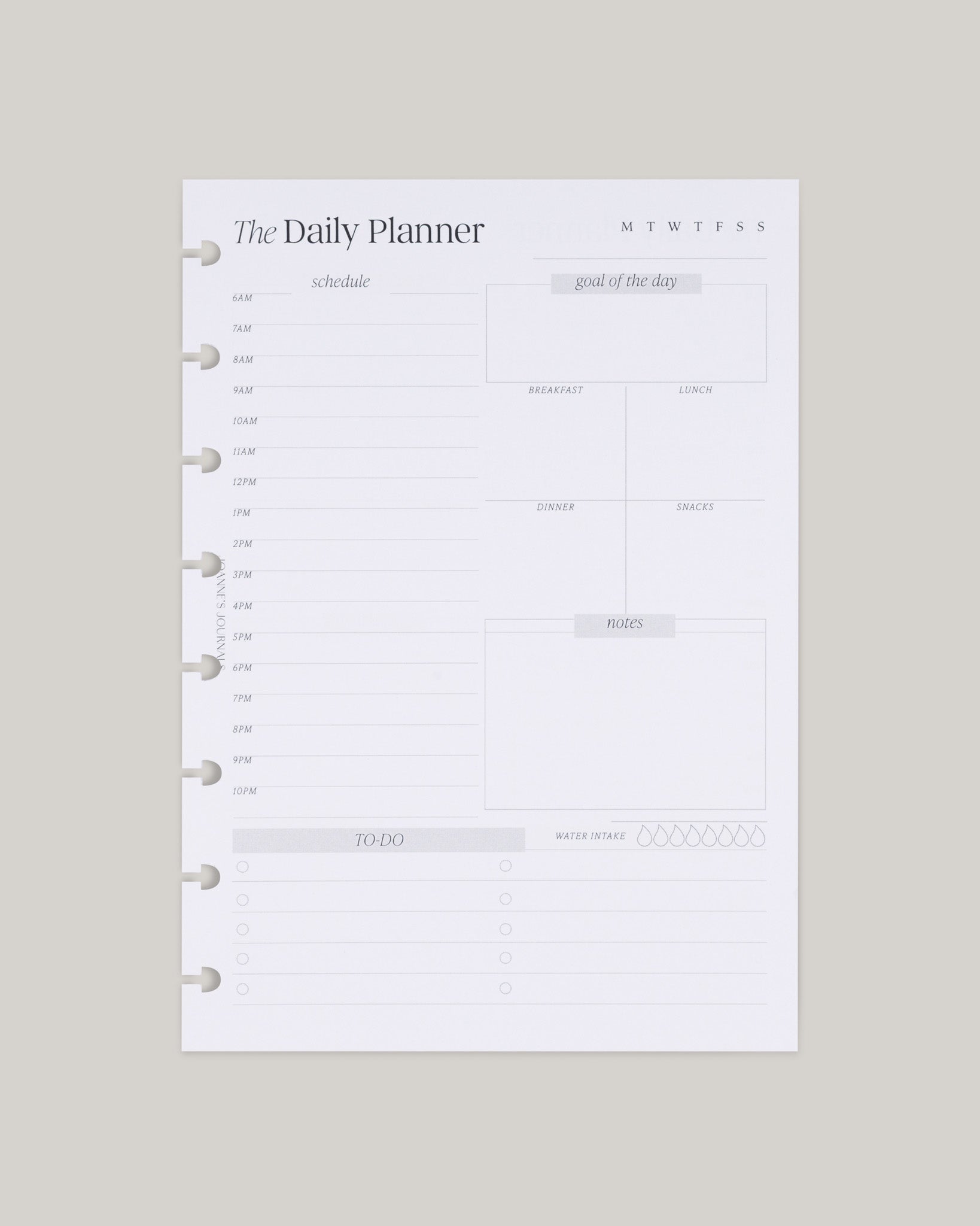 The Daily Planner